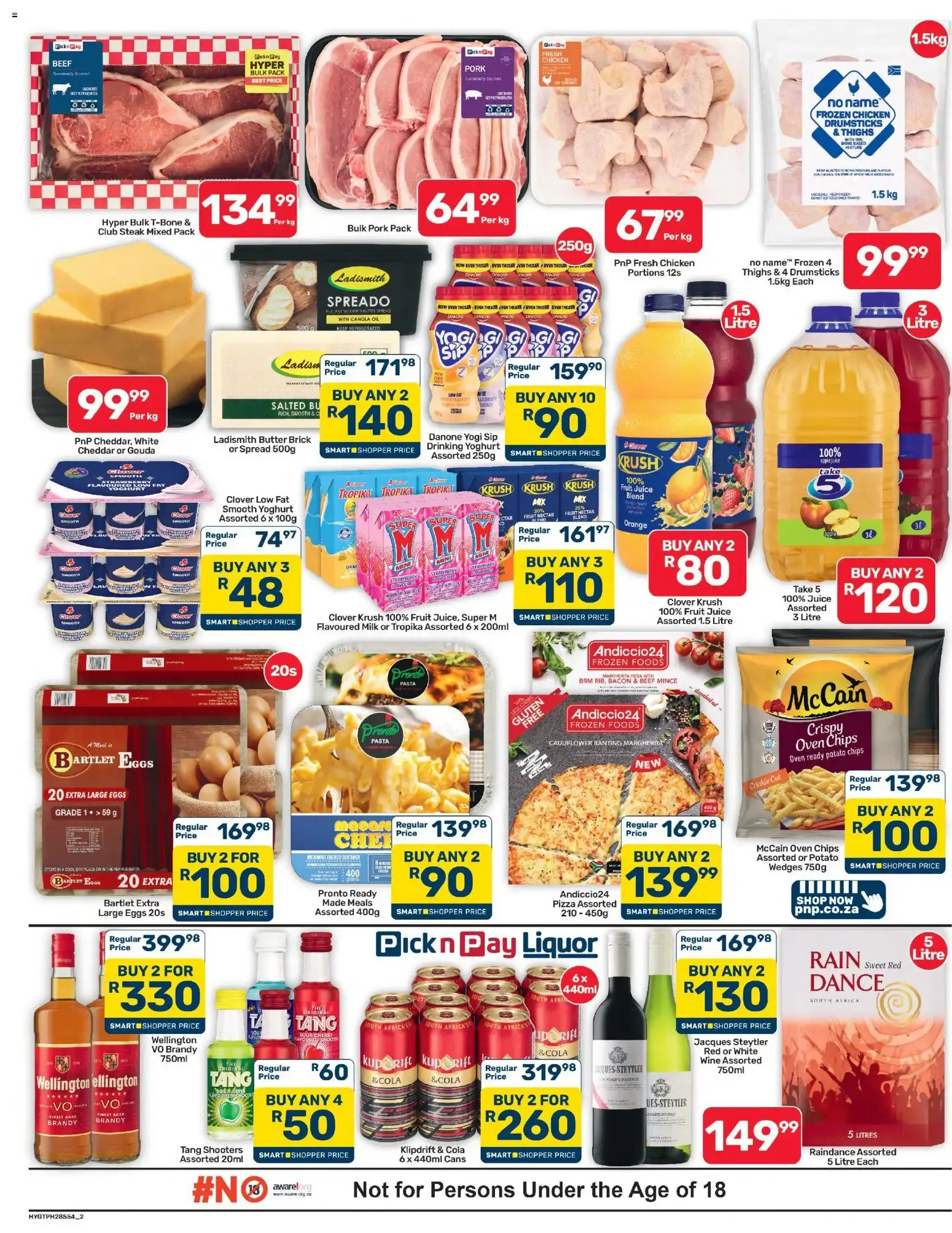 Pick n Pay Inland Provinces - Hypermarket Gigantic Sale Specials (08/08/2026 - 10/08/2026) Online from 8 August to 10 August 2026 - Catalogue Page 2