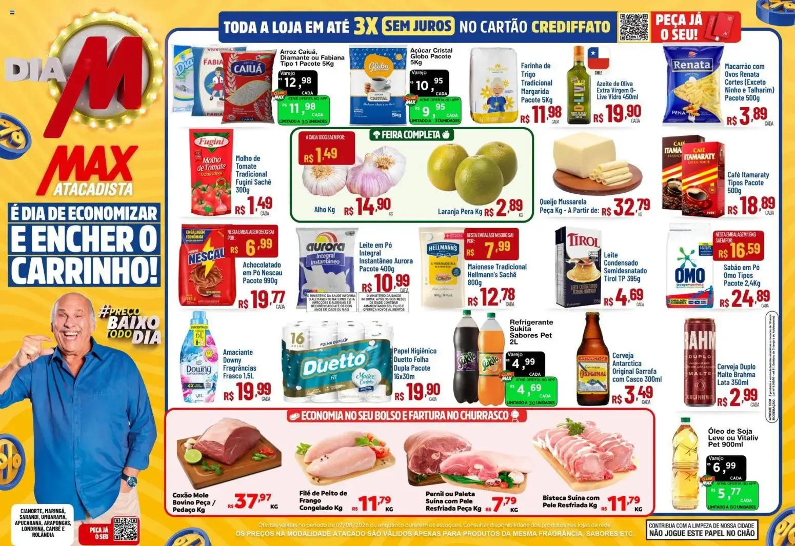 Max Atacadista ofertas Dia M