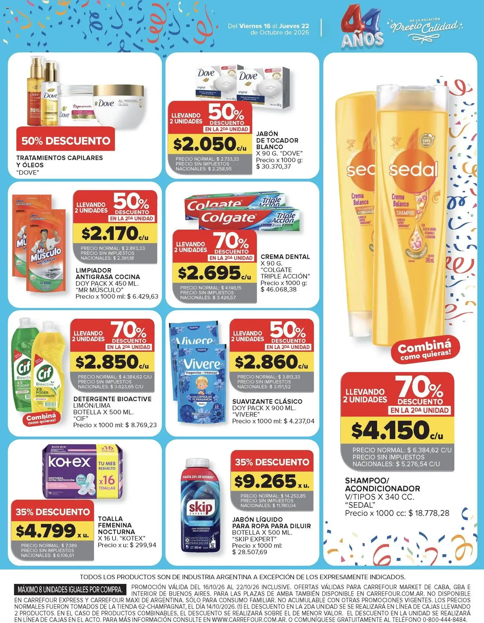 Ofertas de Carrefour Market catálogo del 16/10/2026 - 22/10/2026 16 de octubre al 22 de octubre 2026 - Página 18 del catálogo