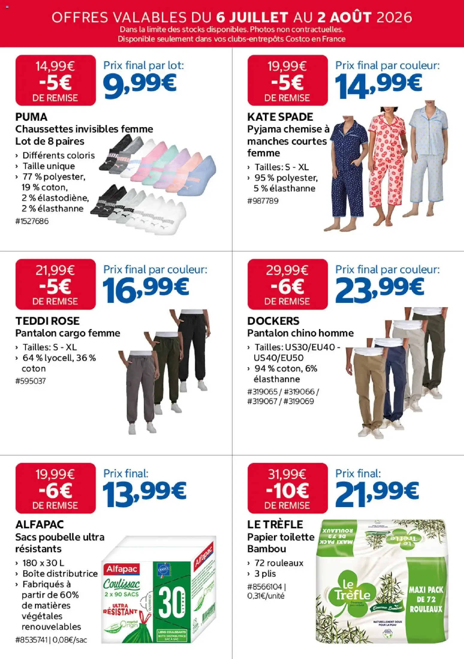 Costco catalogue à partir du 06/07/2026 - promo en ligne du 6 juillet au 2 août 2026 - Catalogue page 6