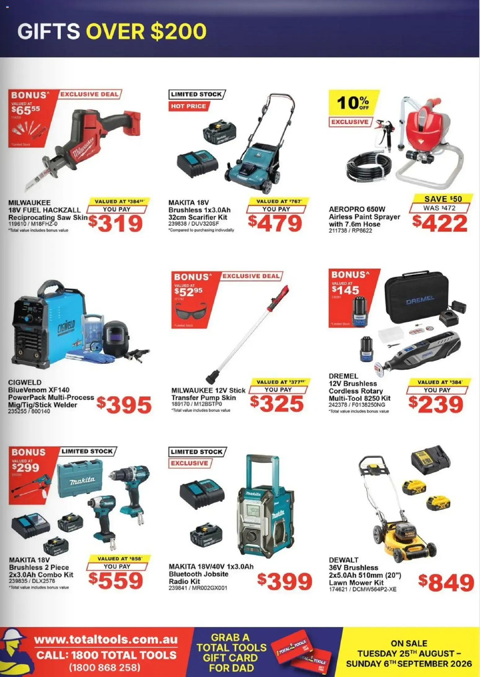 Total Tools catalogue Father's Day - 25/08/2026 > weekly / monthly specials - Catalogue valid from 25 August to 6 September 2026 - page 5