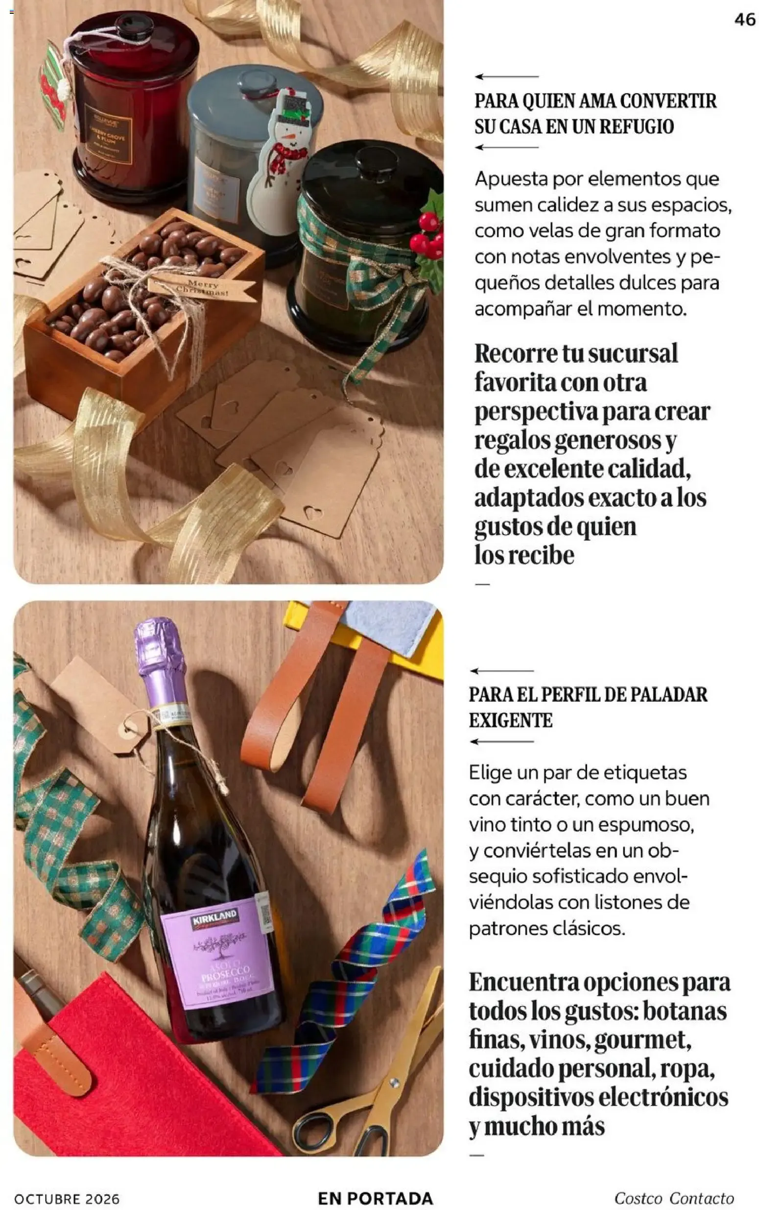 Catálogo de Costco Contacto: Navidad en Costco 1 de octubre al 31 de octubre 2026 - Pagina 46
