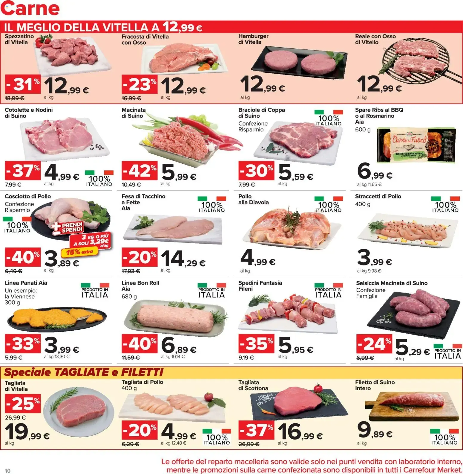 Carrefour market: PREZZI IMBATTIBILI da 16 giugno a 29 giugno di 2026 - Pagina del volantino 10