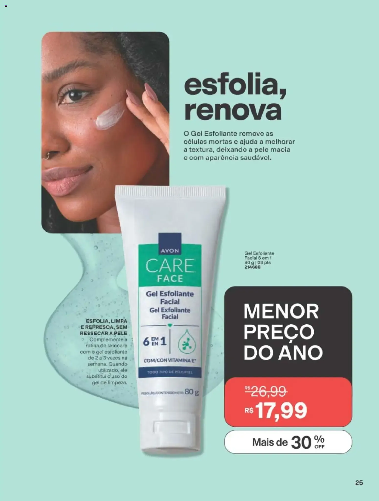 Encarte de Revista Avon folheto - Campanha 14 de 01/09/2026 | Promoção Online 1 de setembro até 20 de setembro 2026 - Pagina 25