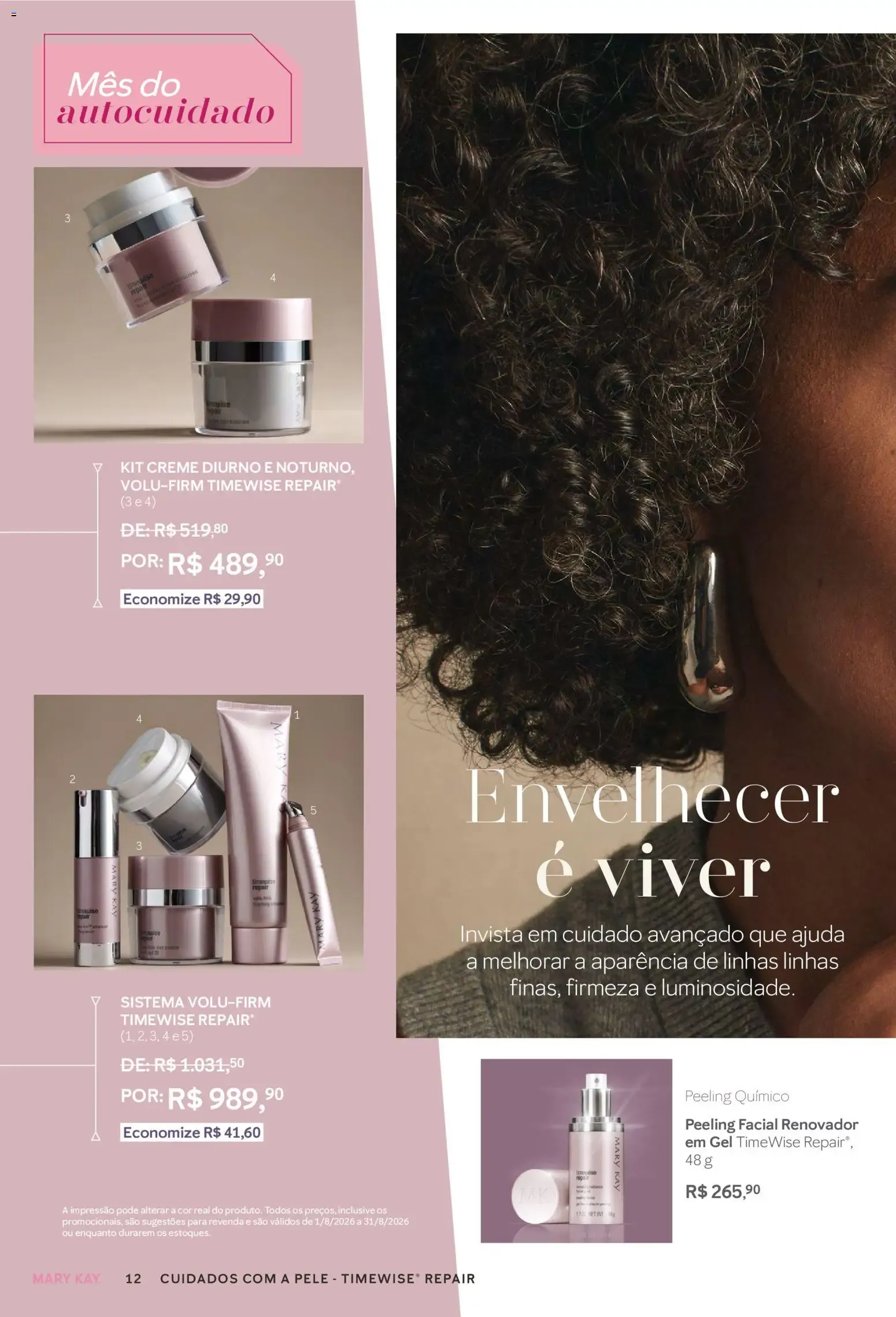Encarte de Revista Mary Kay - Catálogo Agosto 2026 (01/08 - 31/08/2026) 1 de agosto até 31 de agosto 2026 - Pagina 12