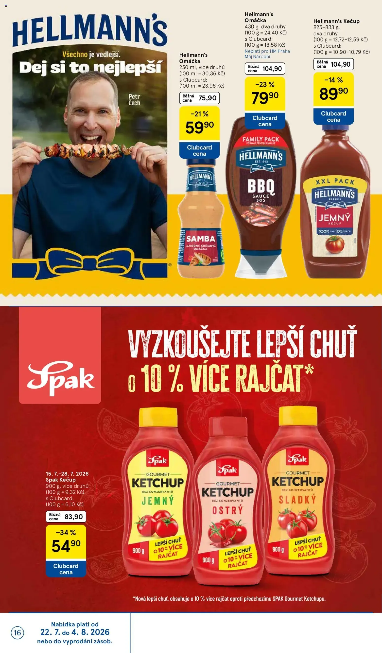 TESCO: Značky, které máte rádi - 8. července 4. srpna 2026 - Page 16