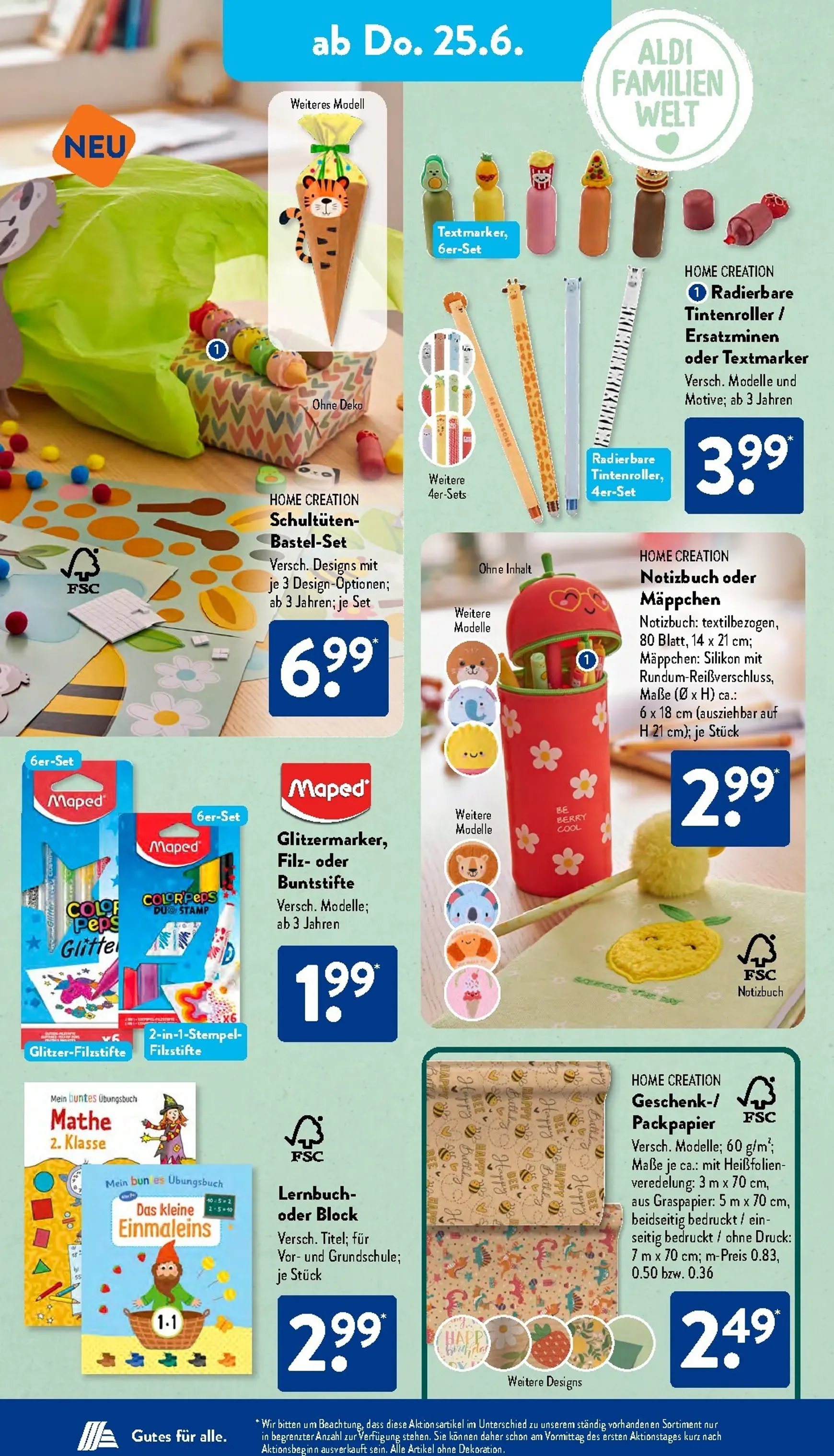 ALDI SÜD Prospekt – von Montag 22.06.2026 bis Samstag 27.06.2026 von 22. Juni bis 27. Juni 2026 - Prospekt seite 17