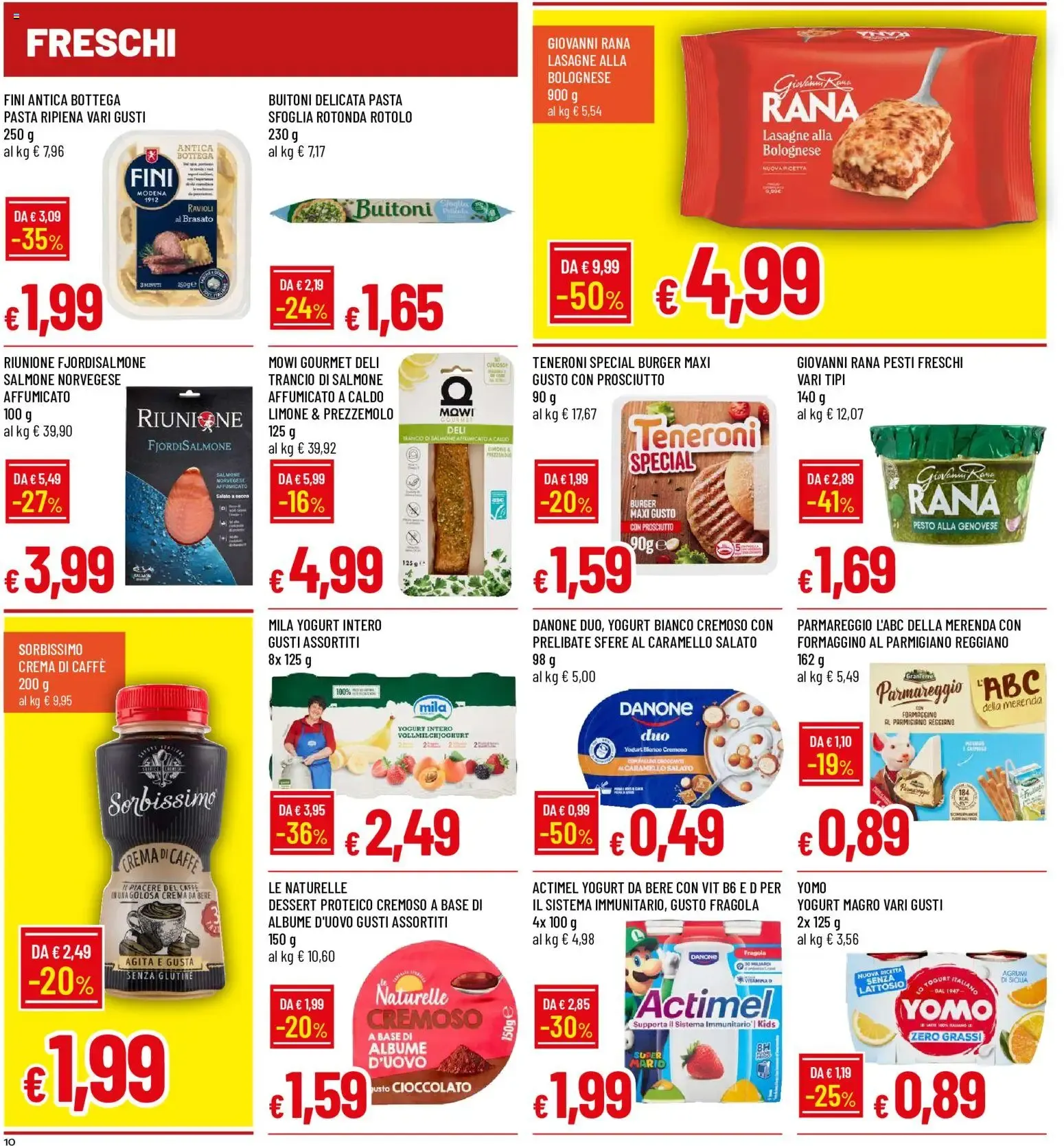 GRANDI MARCHE SCONTI FINO AL 50% da 28 maggio a 10 giugno di 2026 - Pagina del volantino 10