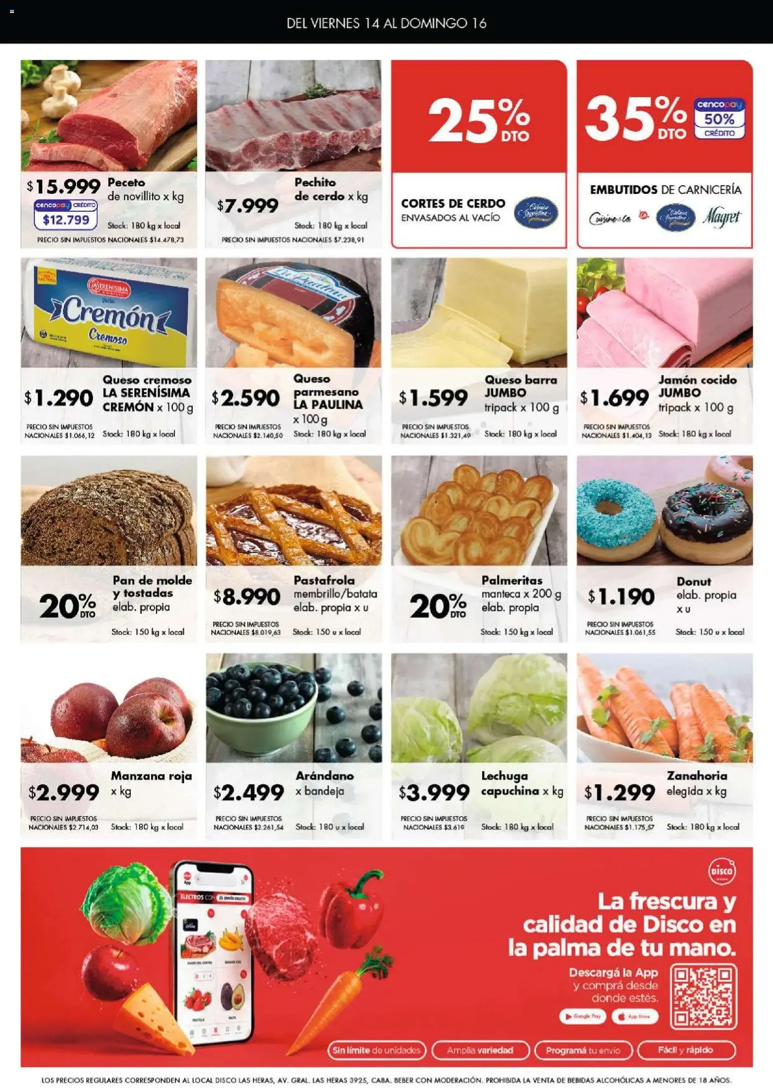 Ofertas de Disco - Super Ofertas 14 de agosto al 17 de agosto 2026 - Página 8 del catálogo