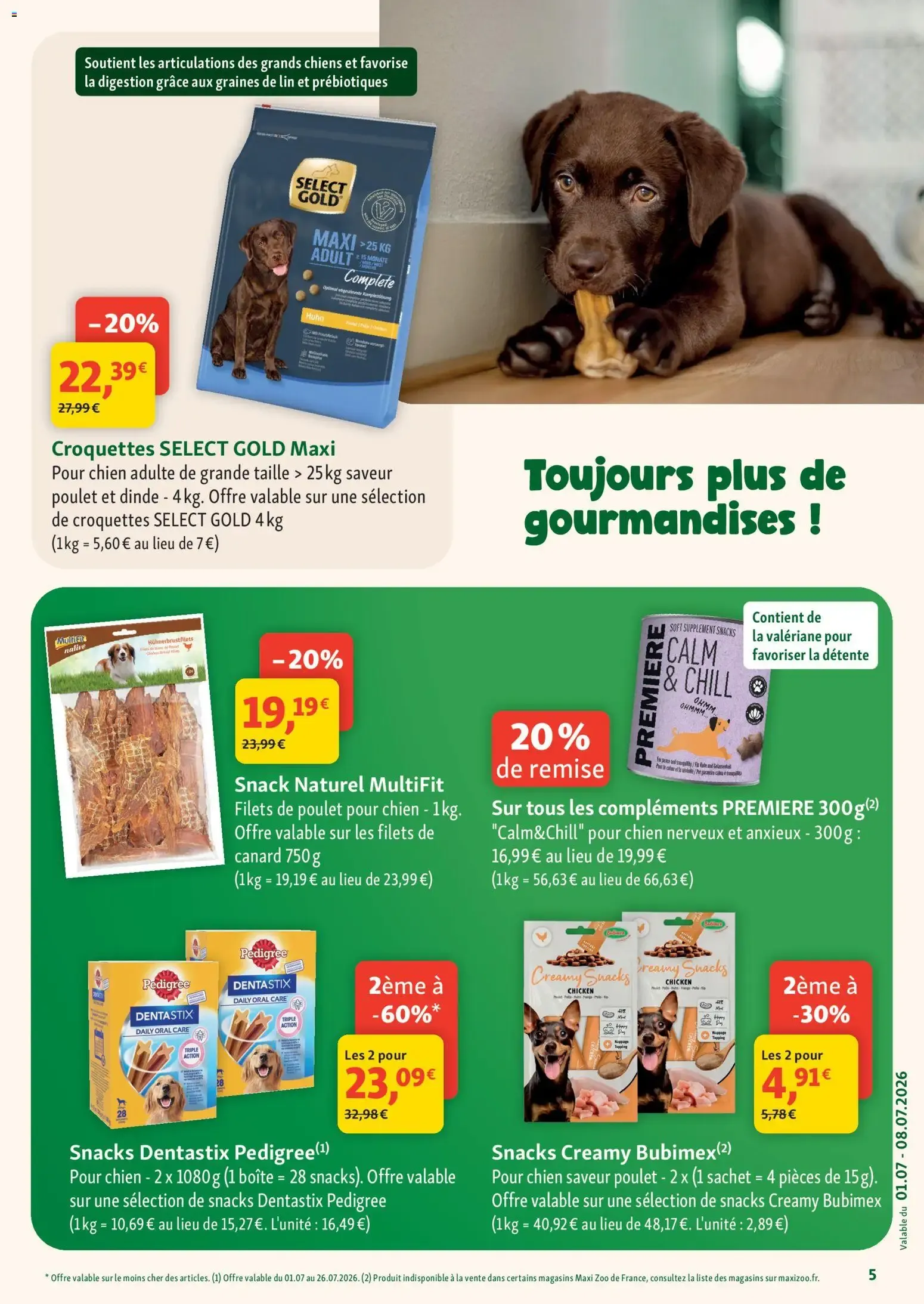 Maxi Zoo du 1 juillet au 8 juillet 2026 - Catalogue page 5