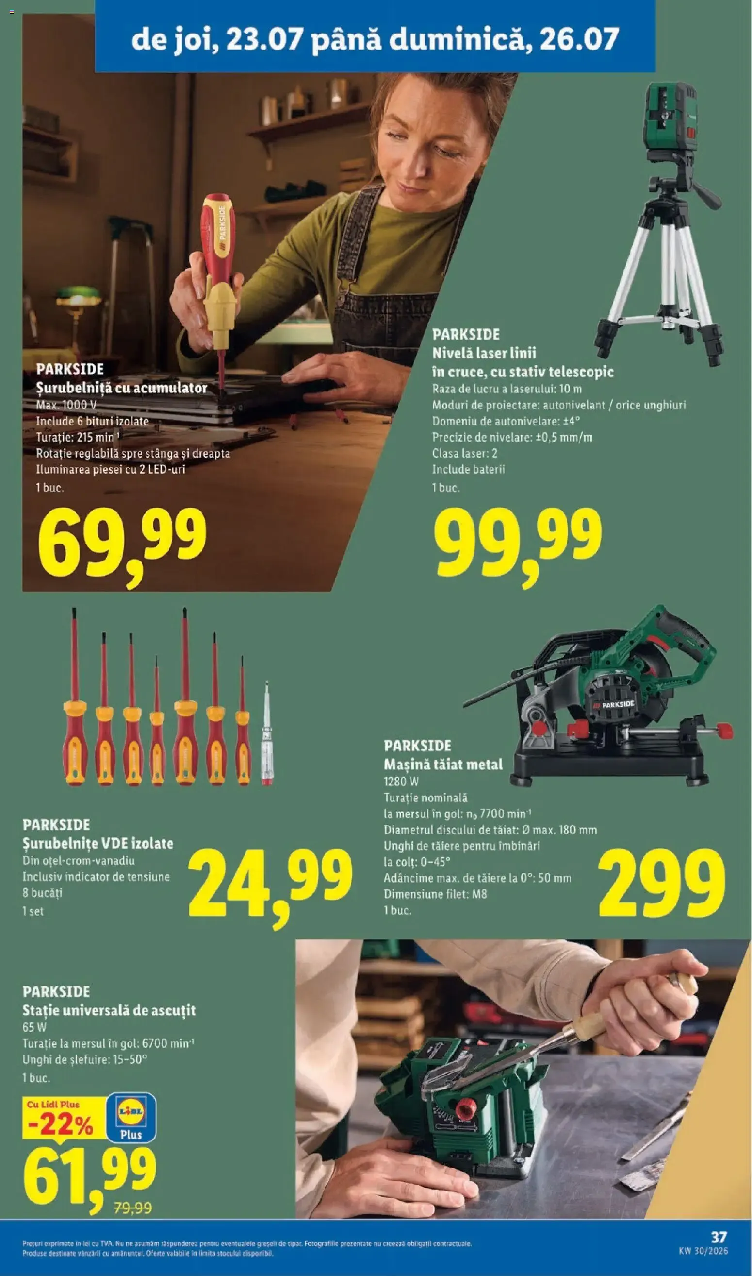 Catalog Catalog LIDL 20.07.2026 - Oferta și Revista online de la 20 iulie până la 26 iulie 2026 - Revista Pagina 37