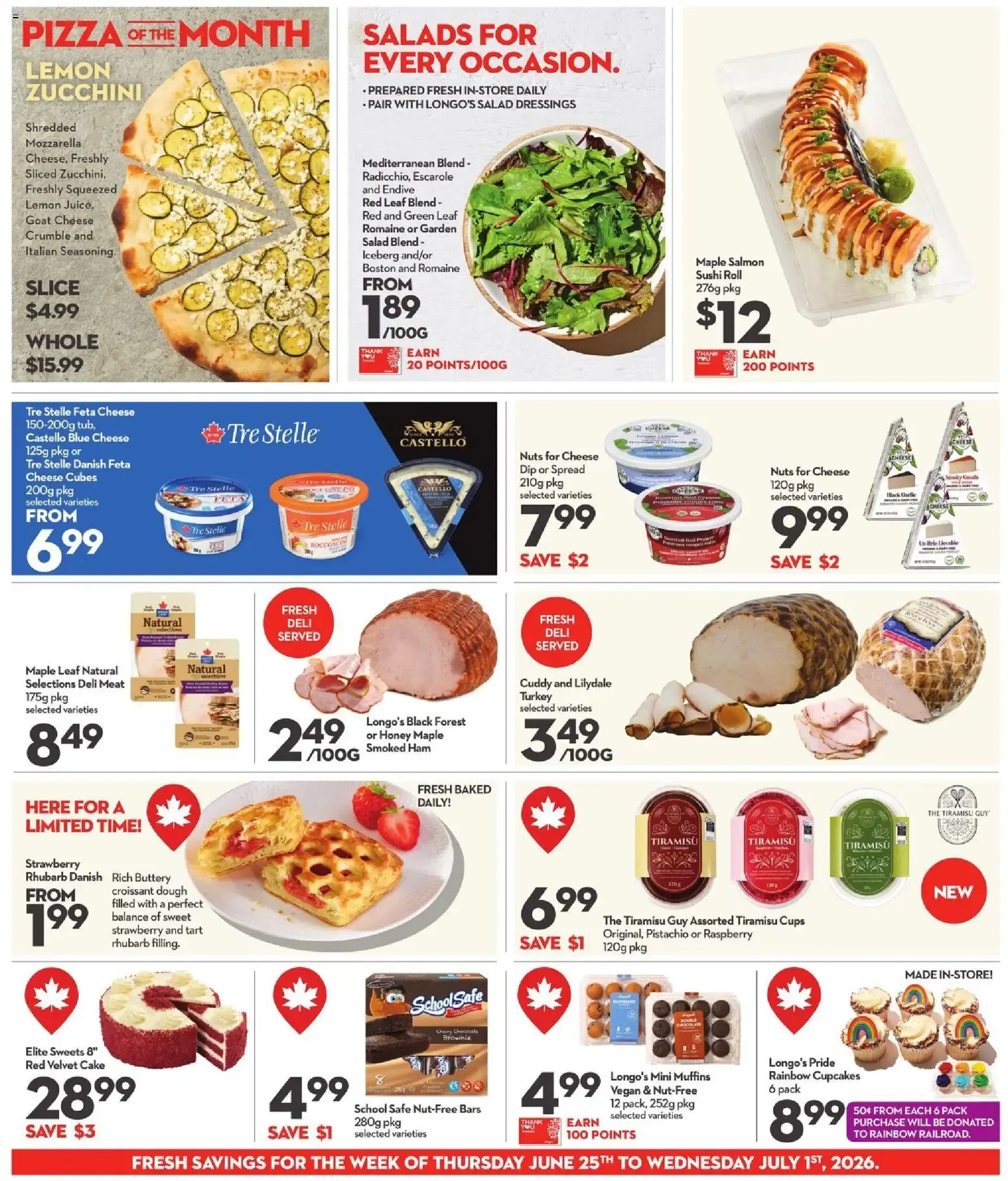 Longo's weekly flyer / circulaire from Jun 25, 2026 > weekly specials & deals from June 25 to July 1 2026 - flyer page 4