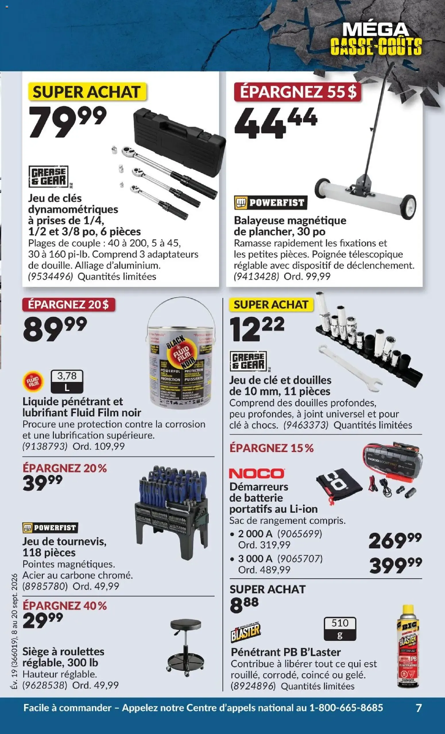 Princess Auto circulaire - 2 Semaines de Soldes ! from Sep 8, 2026 > weekly specials & deals from September 8 to September 20 2026 - flyer page 10