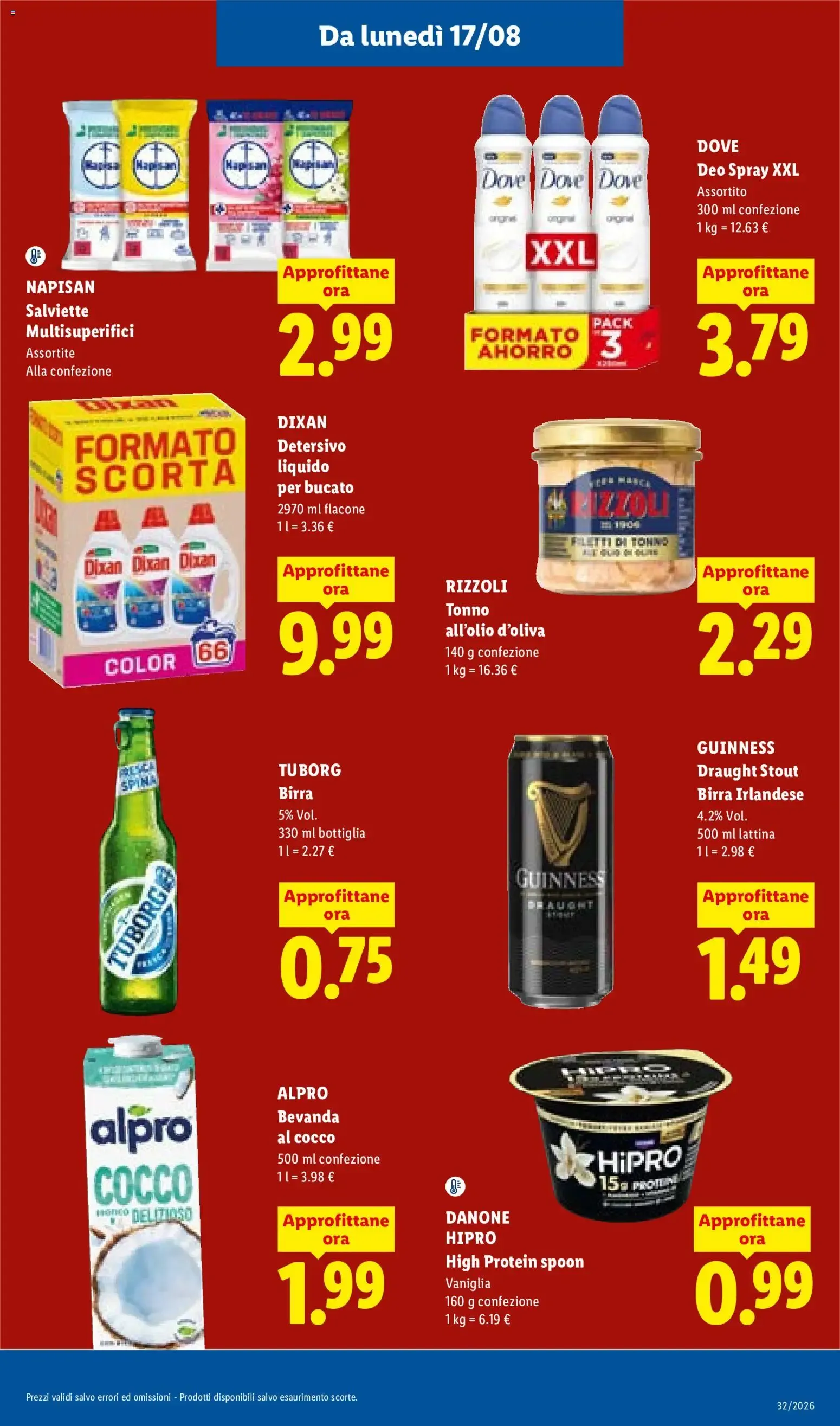 LIDL Ferragosto fino al -50% da 13 agosto a 19 agosto di 2026 - Pagina del volantino 41