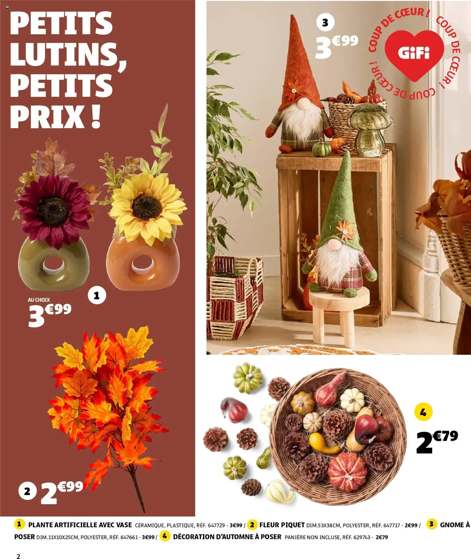 GiFi - Chez vous en mode tout doux! du 1 septembre au 14 septembre 2026 - Catalogue page 2