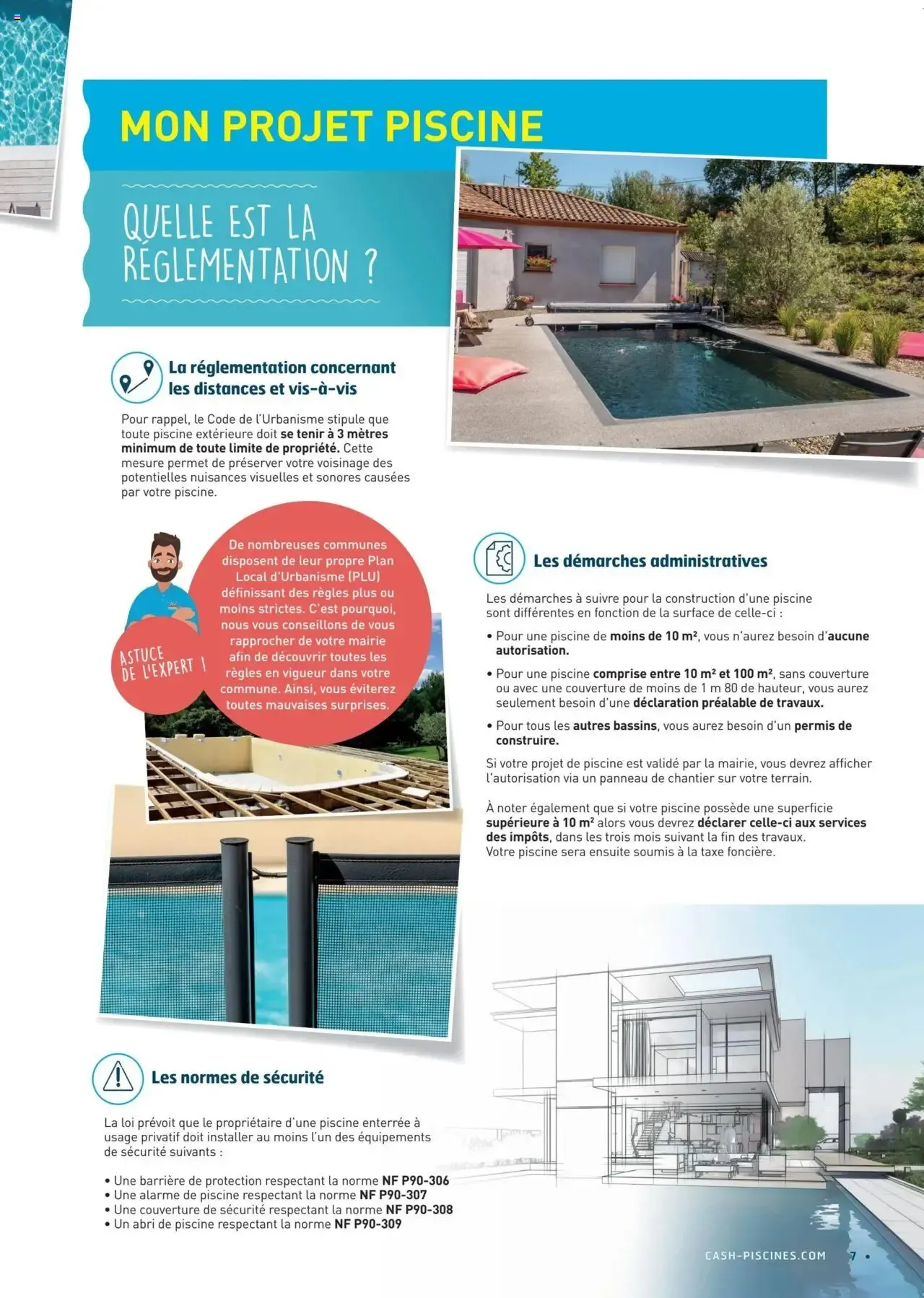 Le Guide Piscines Enterrées du 1 mars au 30 septembre 2026 - Catalogue page 7