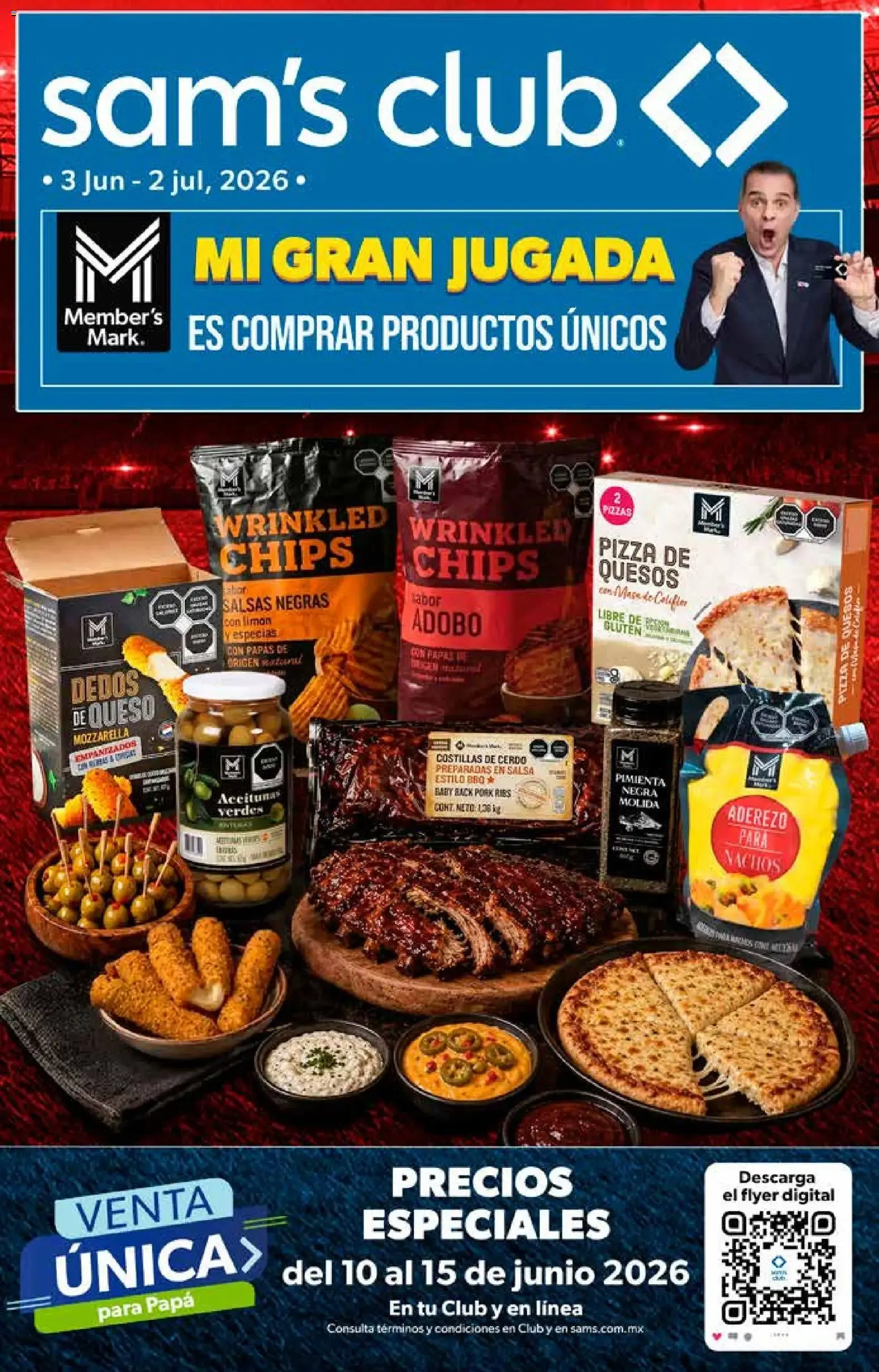 Catálogo de CUPONERA SAMS | Folleto de 03/06, Ofertas Junio 2026 3 de junio al 2 de julio 2026 - Pagina 1