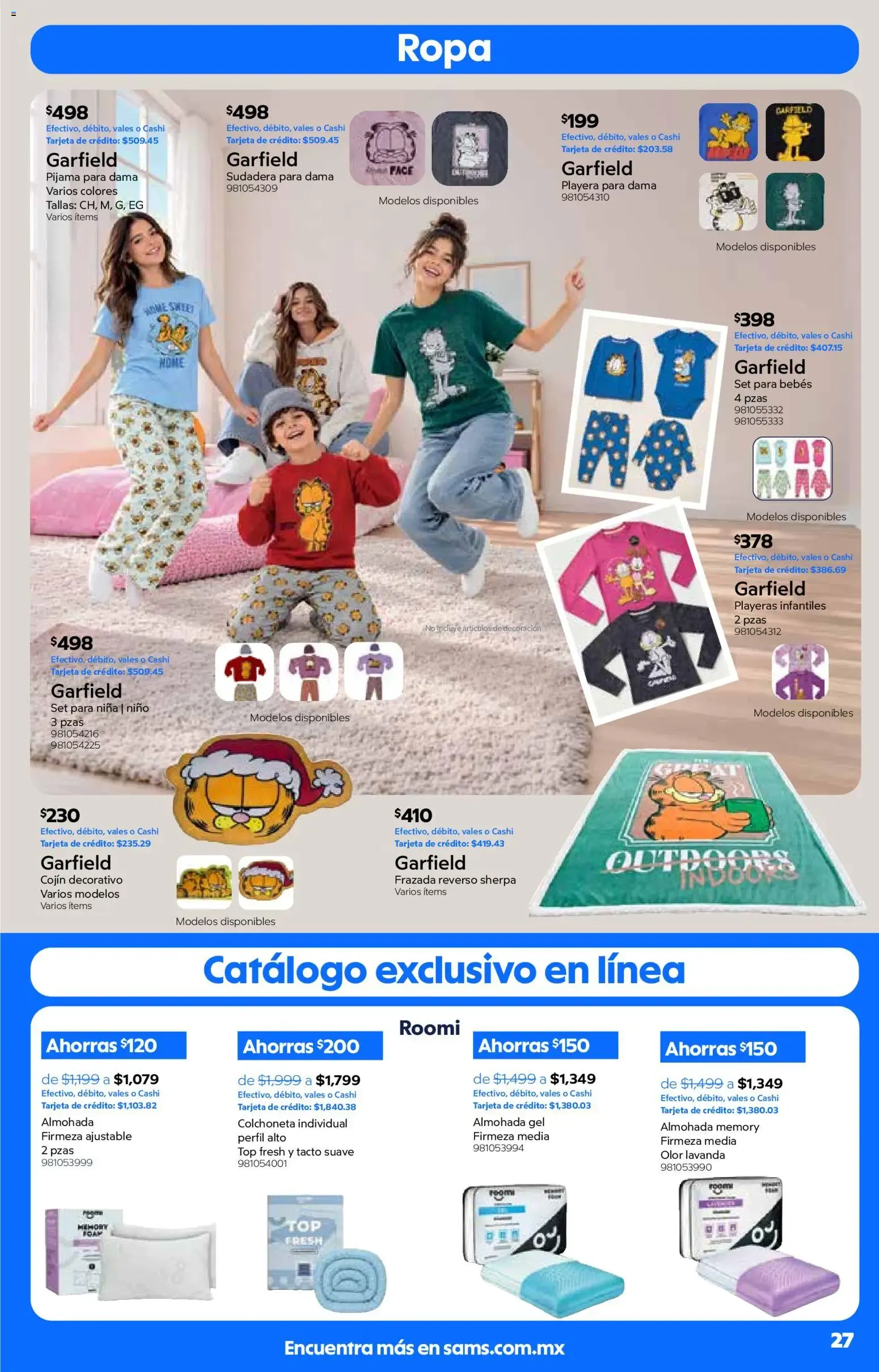 Catálogo de CUPONERA SAMS | Folleto de 01/10, Ofertas Octubre 2026 1 de octubre al 2 de noviembre 2026 - Pagina 27