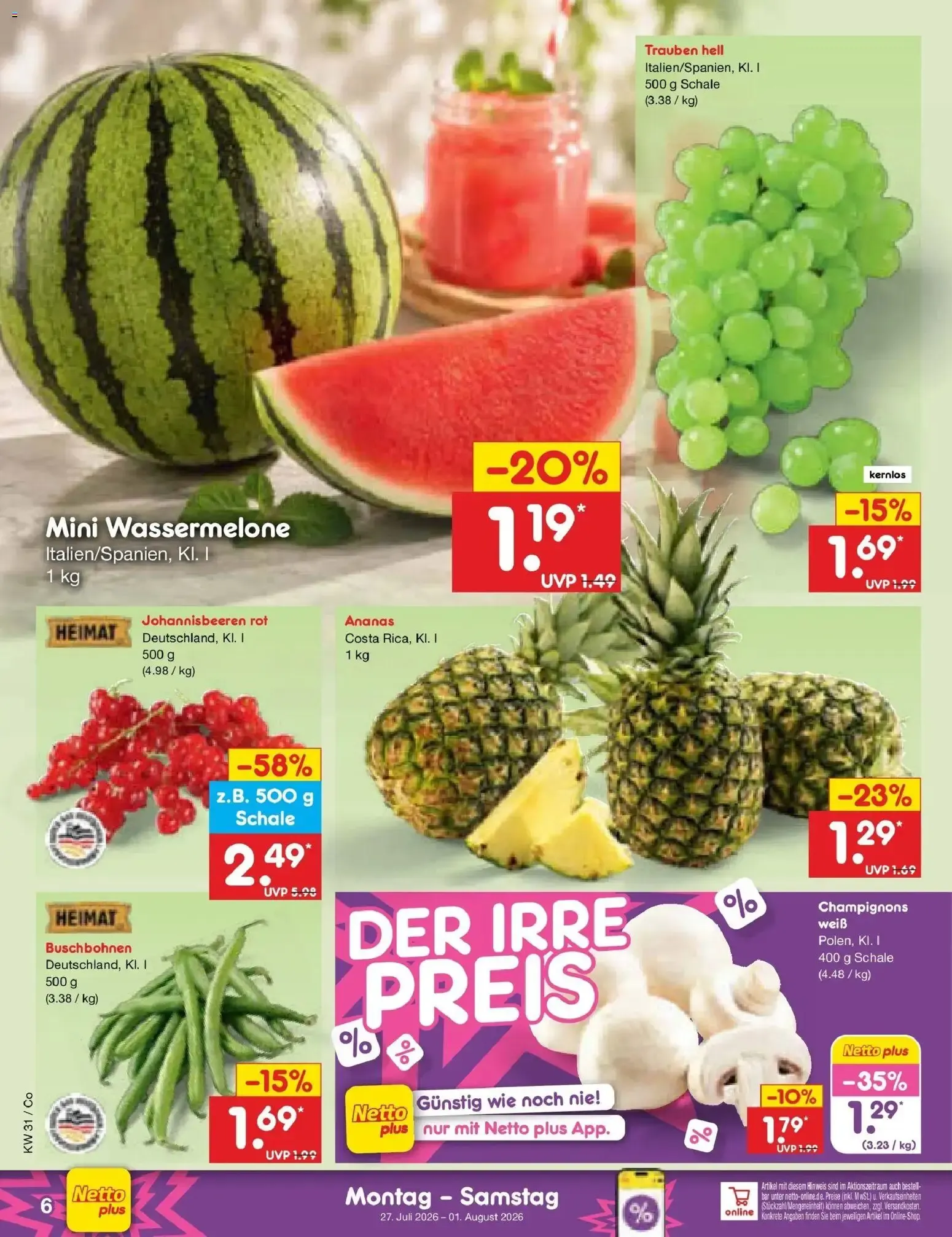 Netto Marken-Discount Prospekt Leipzig (ab 27.07.2026) » Angebote von 27. Juli bis 1. August 2026 - Prospekt seite 8