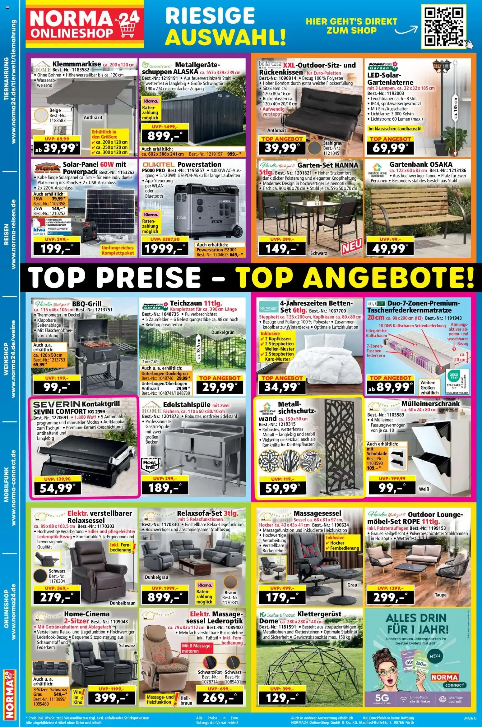 Norma Onlineshop (ab 17.08.2026) zum blättern » Angebote von 17. August bis 23. August 2026 - Prospekt seite 2