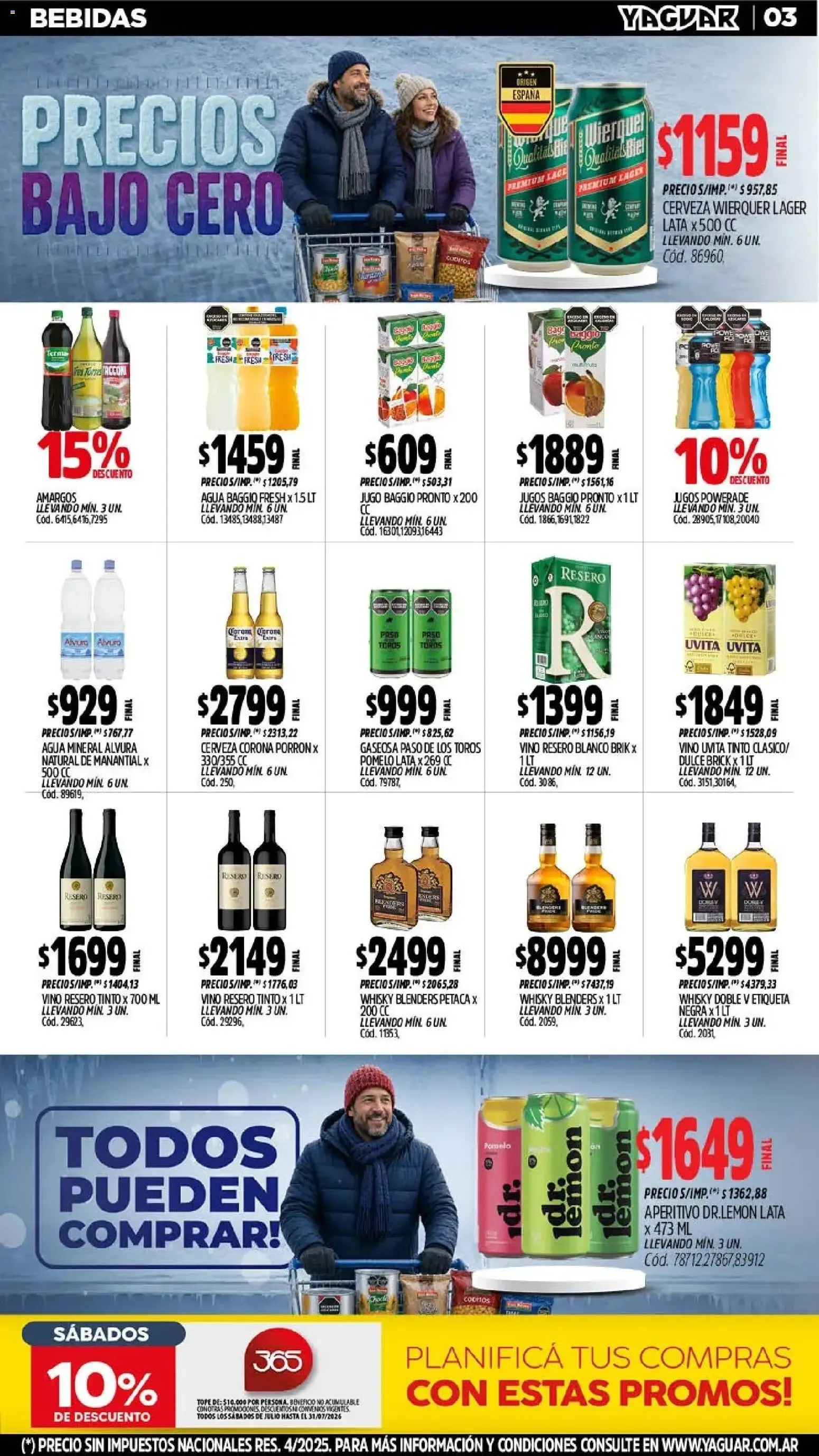 Ofertas de Yaguar - Oferta Semanal Neuquen del 20/07/2026 - 26/07/2026 20 de julio al 26 de julio 2026 - Página 3 del catálogo