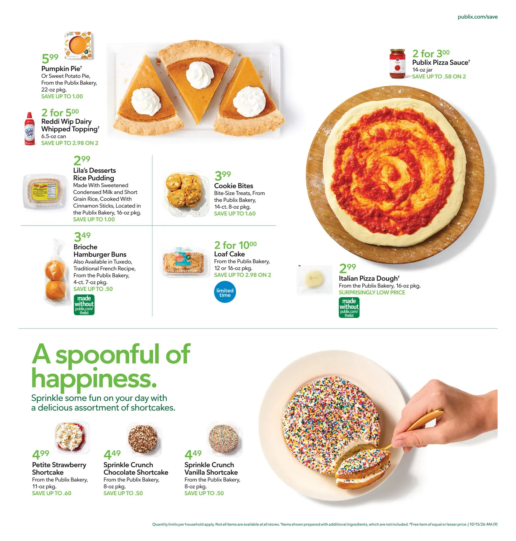 Weekly ad Current Publix leaflet valid from Thursday 10/15/2026 to Wednesday 10/21/2026 from October 15 to October 21 2026 - Page 9