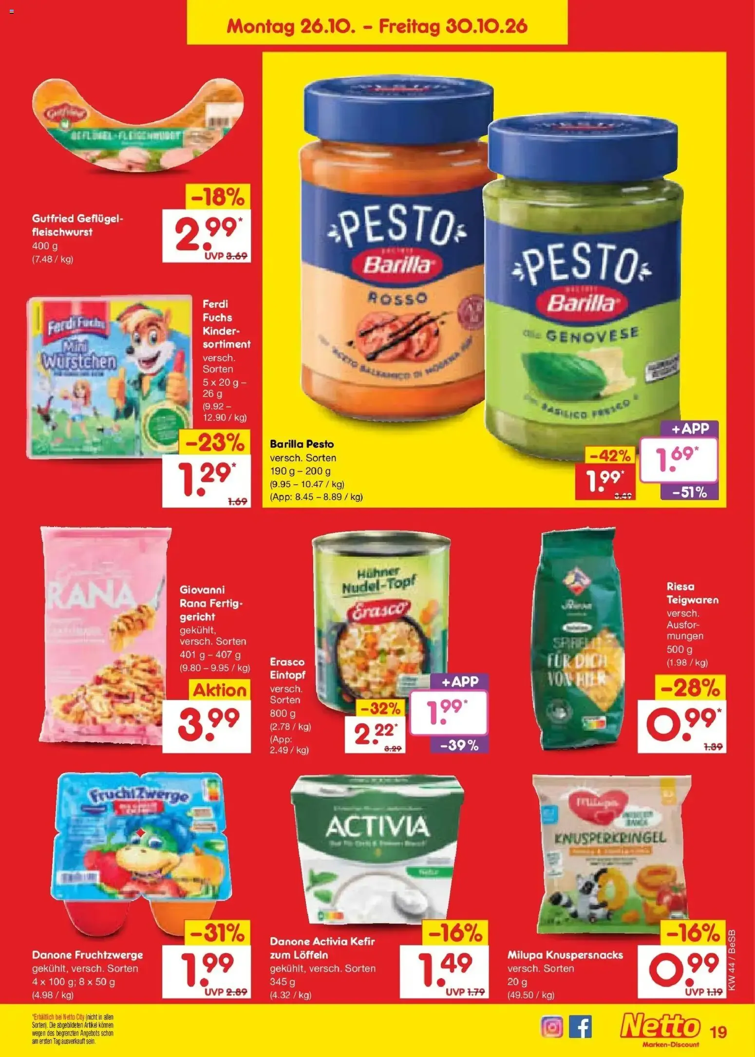 Netto Marken-Discount Prospekt Berlin-Prenzlauer Berg (ab 26.10.2026) » Angebote von 26. Oktober bis 30. Oktober 2026 - Prospekt seite 27