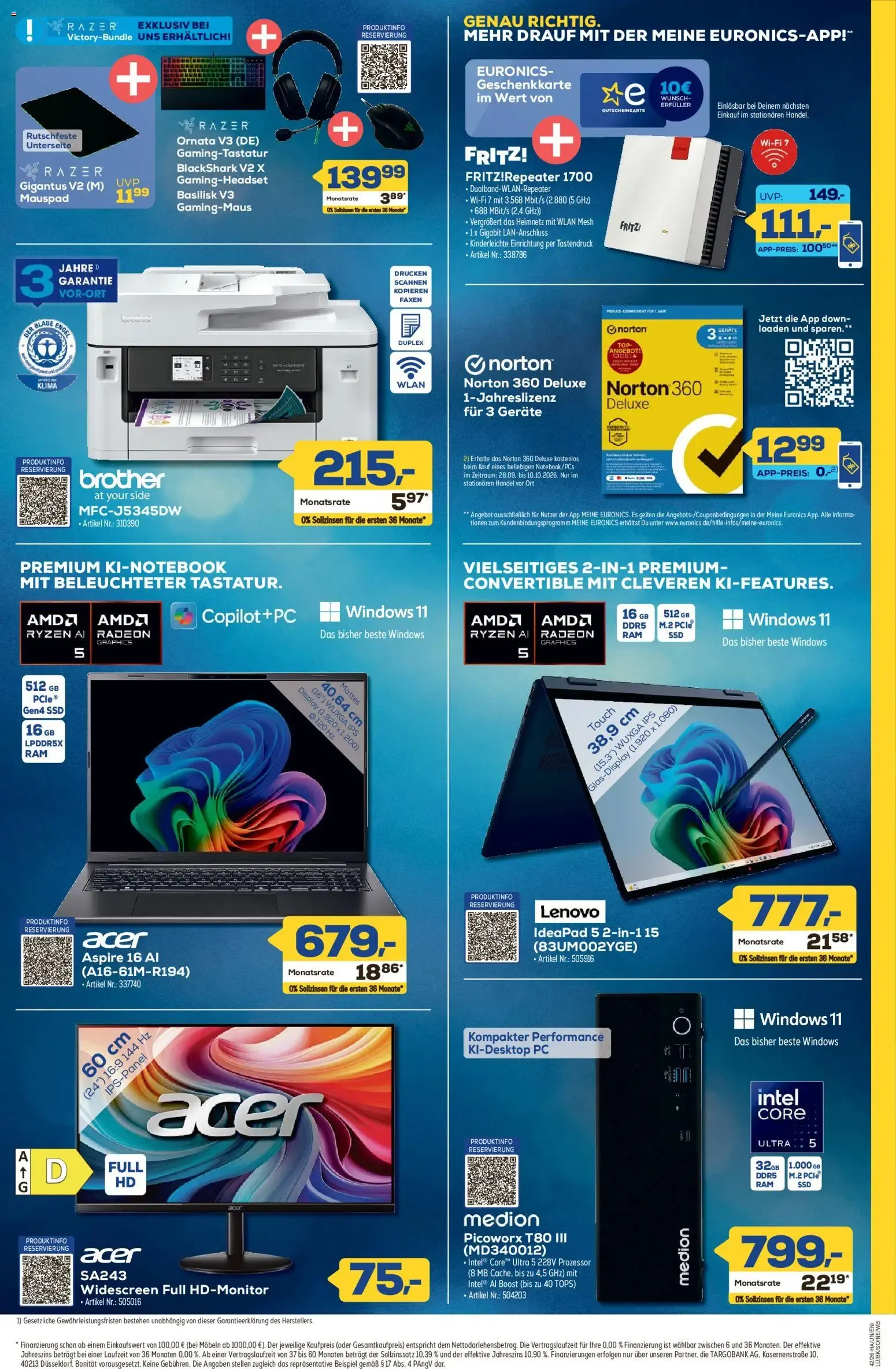 Euronics Prospekt (ab 08.10.2026) zum Blättern von 8. Oktober bis 14. Oktober 2026 - Prospekt seite 7