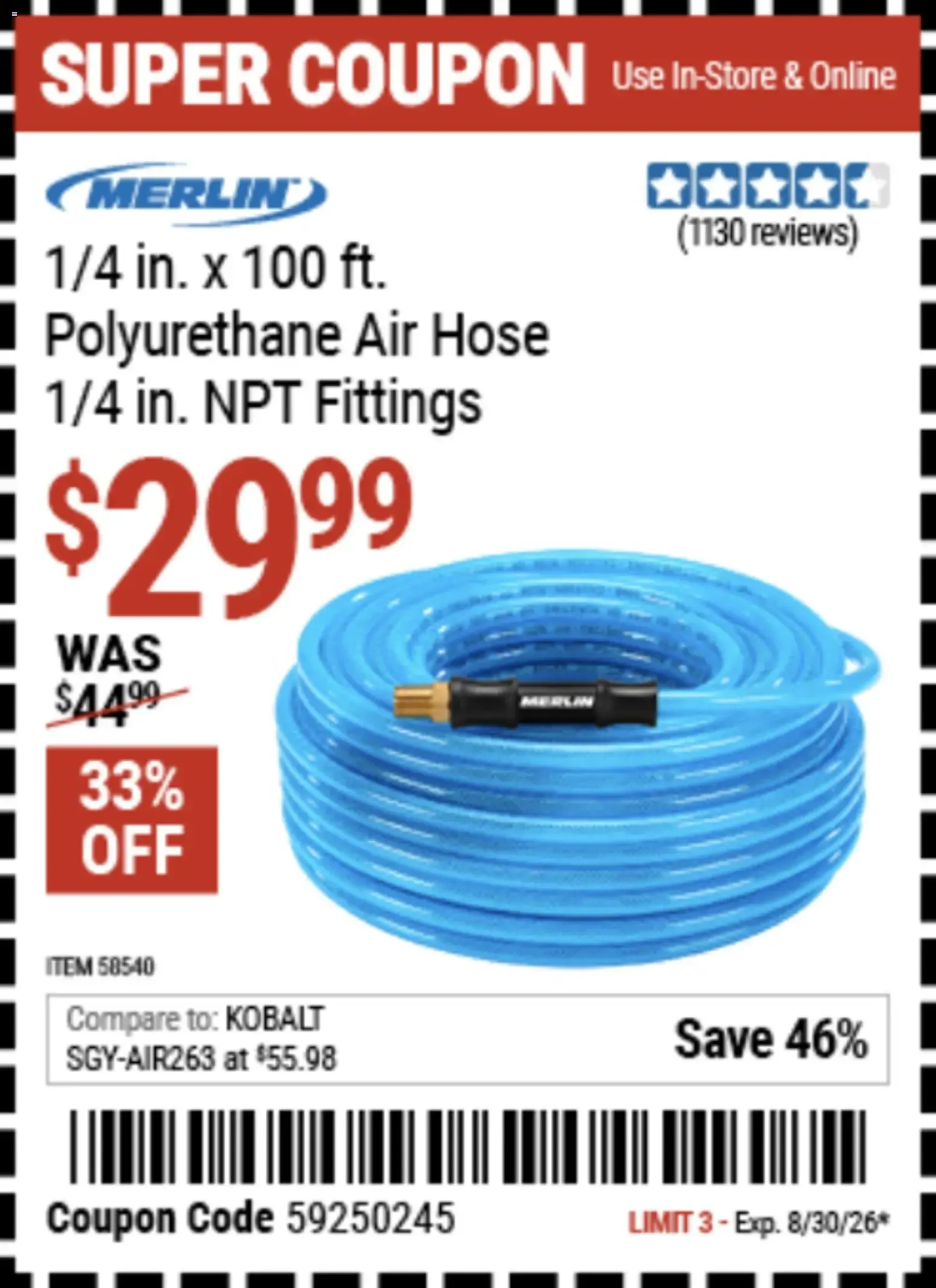Weekly promotion Harbor Freight: Coupon Deals spanning from August 17 to August 30 2026 - Page 14 for Catalogue 365