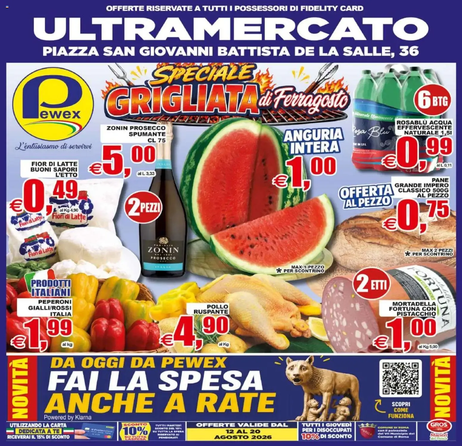 Speciale Grigliata di Ferragosto da 12 agosto a 20 agosto di 2026 - Pagina del volantino 1