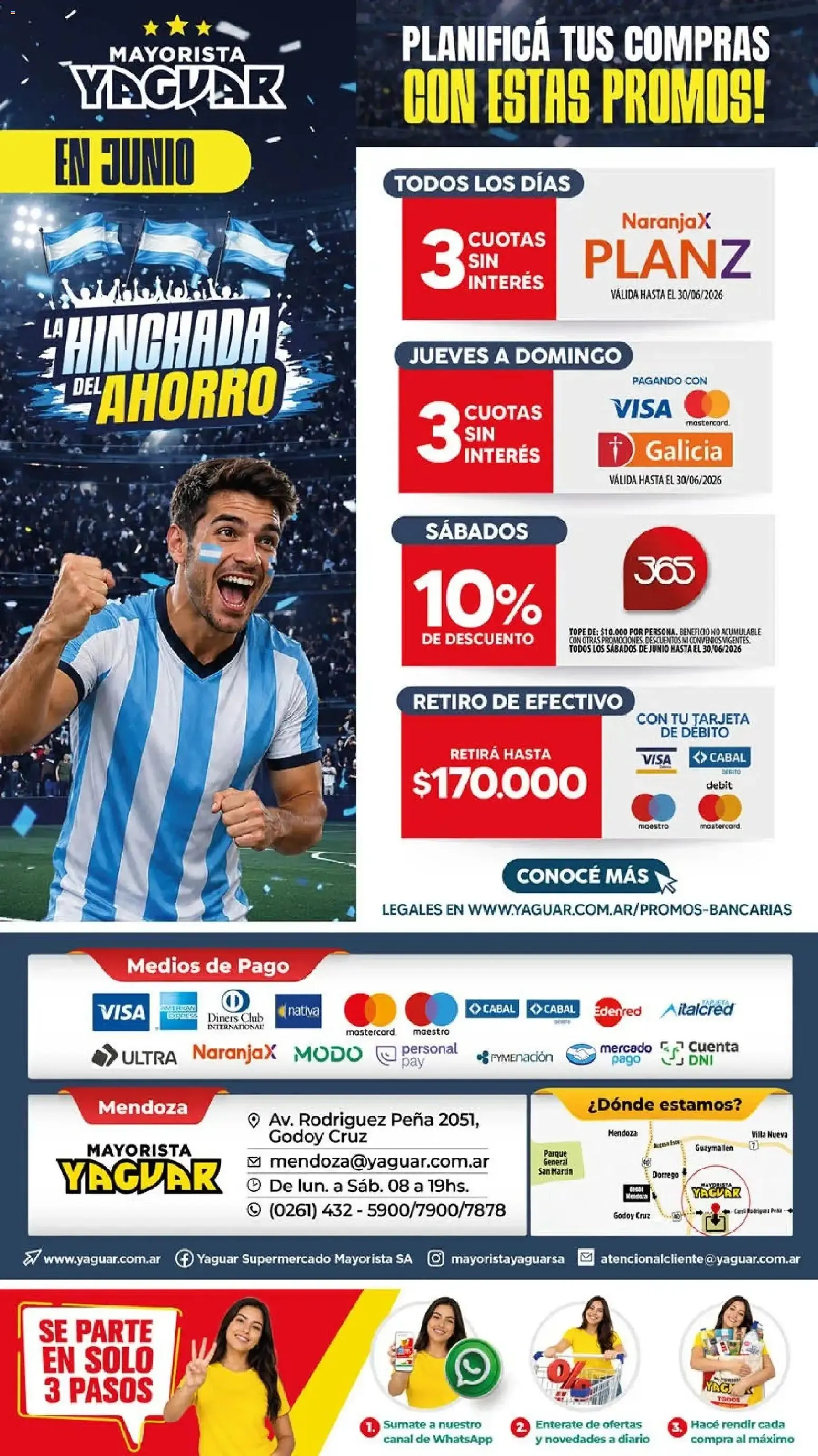Ofertas de Mayorista Yaguar - La Hinchada del Ahorro 15 de junio al 20 de junio 2026 - Página 19 del catálogo