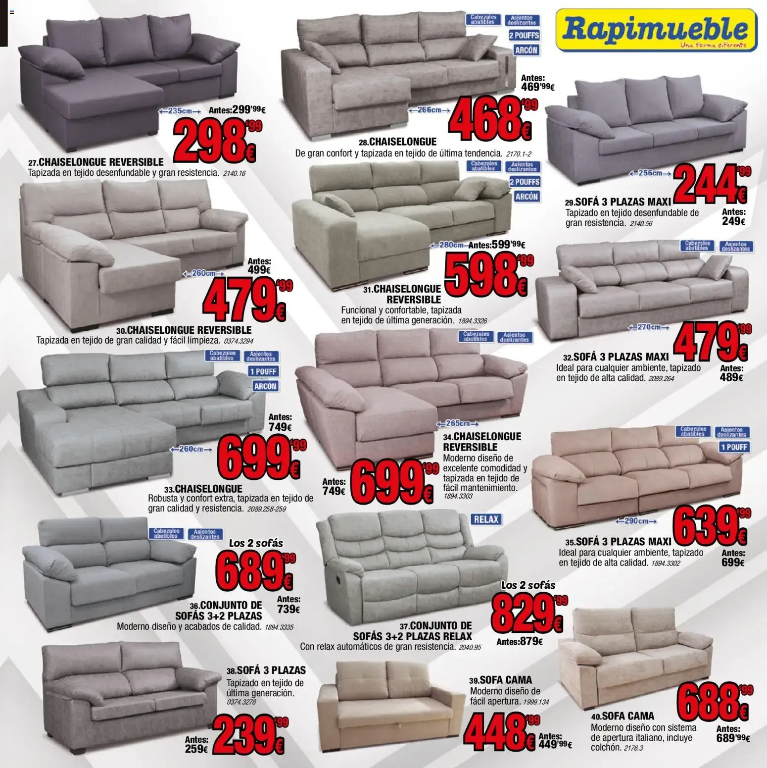 Catálogo de Rapimueble - ¡Esto sí son REBAJAS! 1 de julio al 31 de agosto 2026 - Página 5
