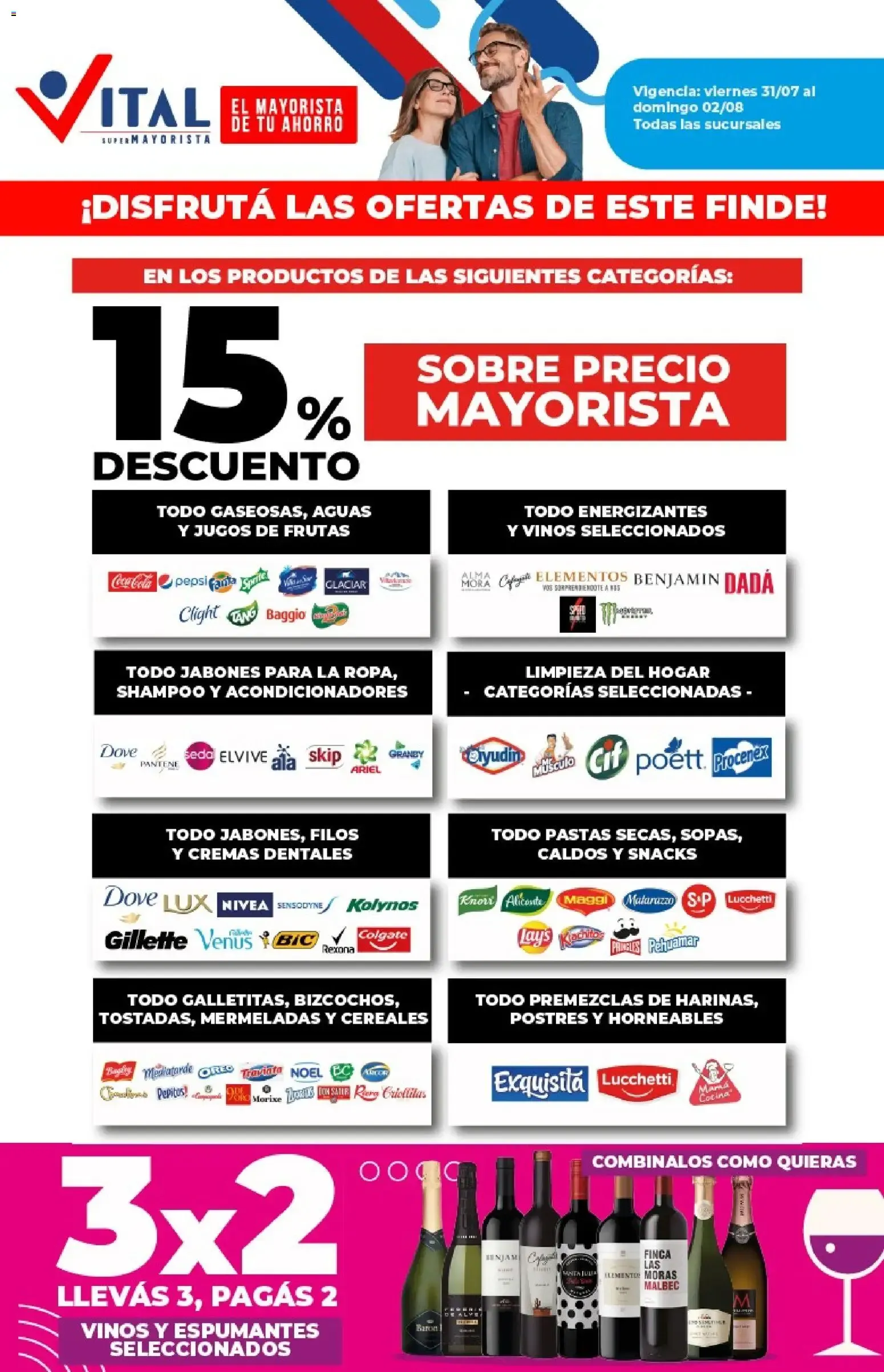 Ofertas de Vital - Ofertas fin || del 31/07/2026 - 02/08/2026 || Catálogo 31 de julio al 2 de agosto 2026 - Página 3 del catálogo