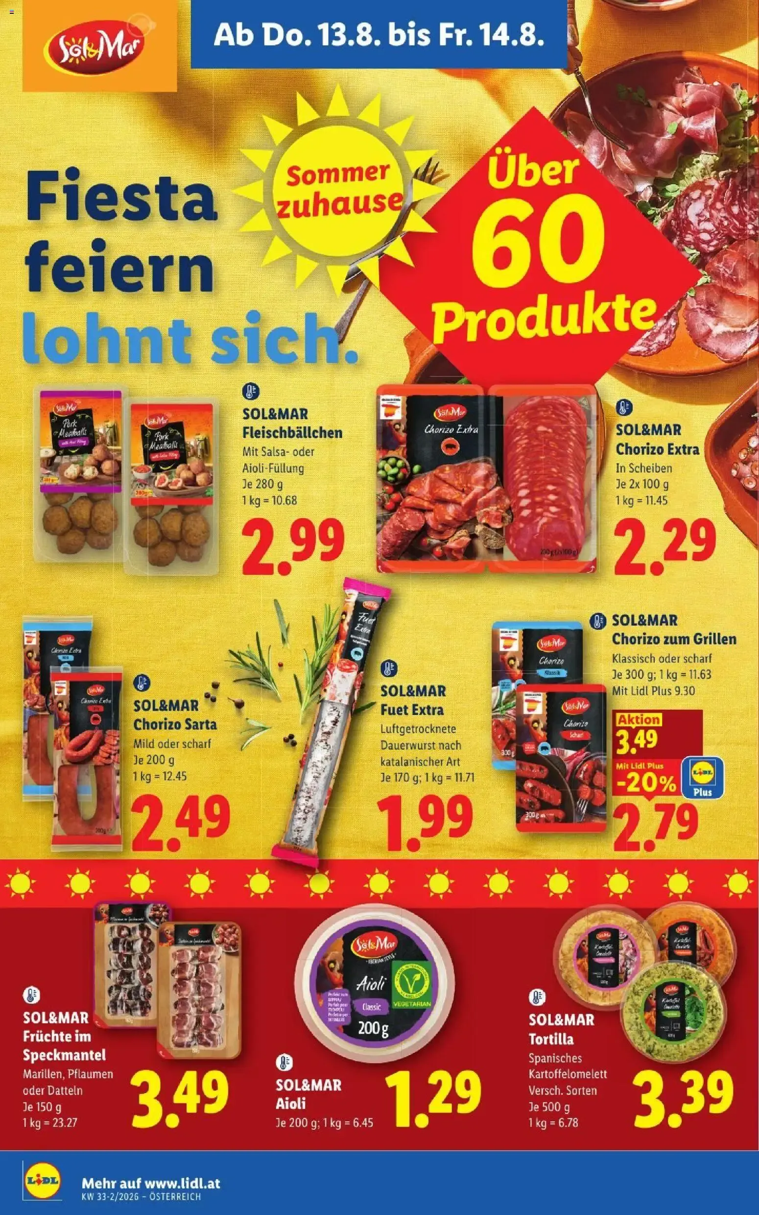 Lidl - Flugblatt ab 13.08.2026 - Angebote ab donnerstag von 13. August bis 14. August 2026 - Flugblätt seite 12