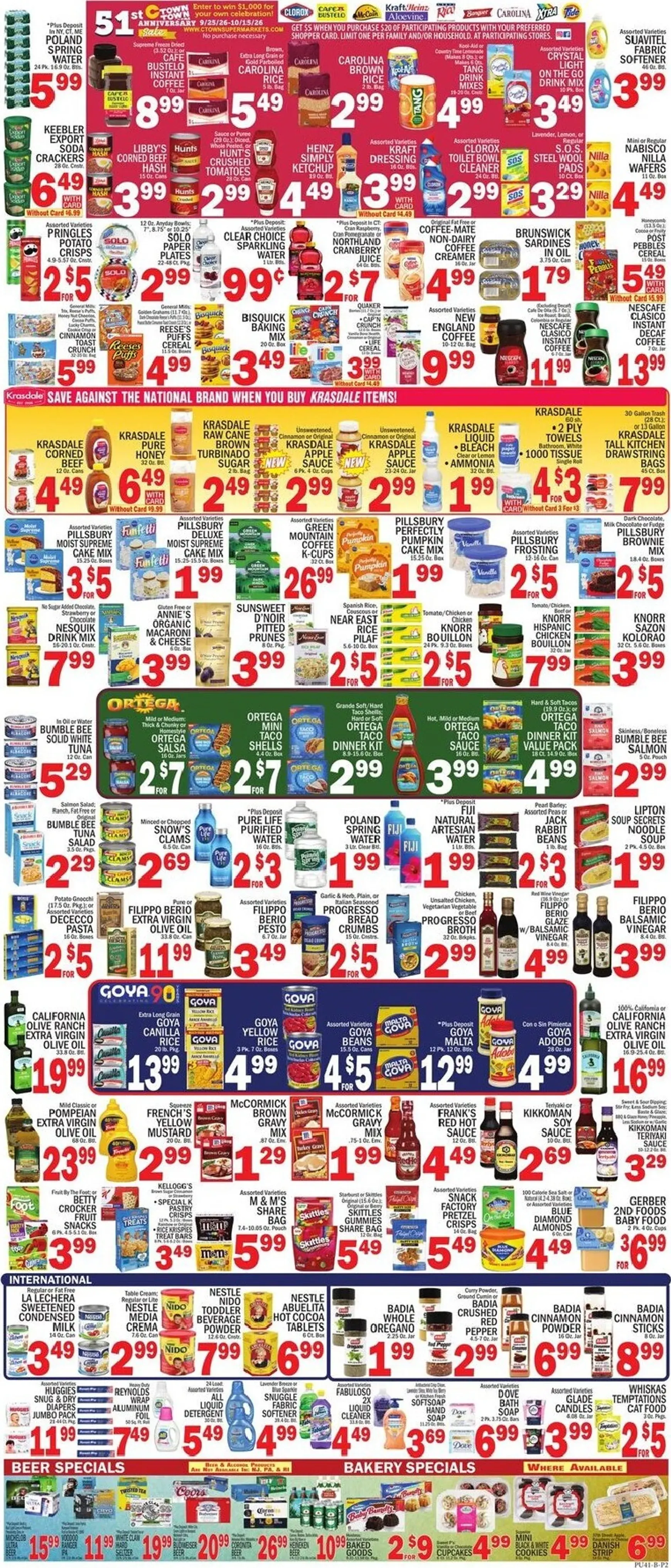 Weekly ad Current CTown leaflet valid from Friday 10/02/2026 to Thursday 10/08/2026 from October 2 to October 8 2026 - Page 2