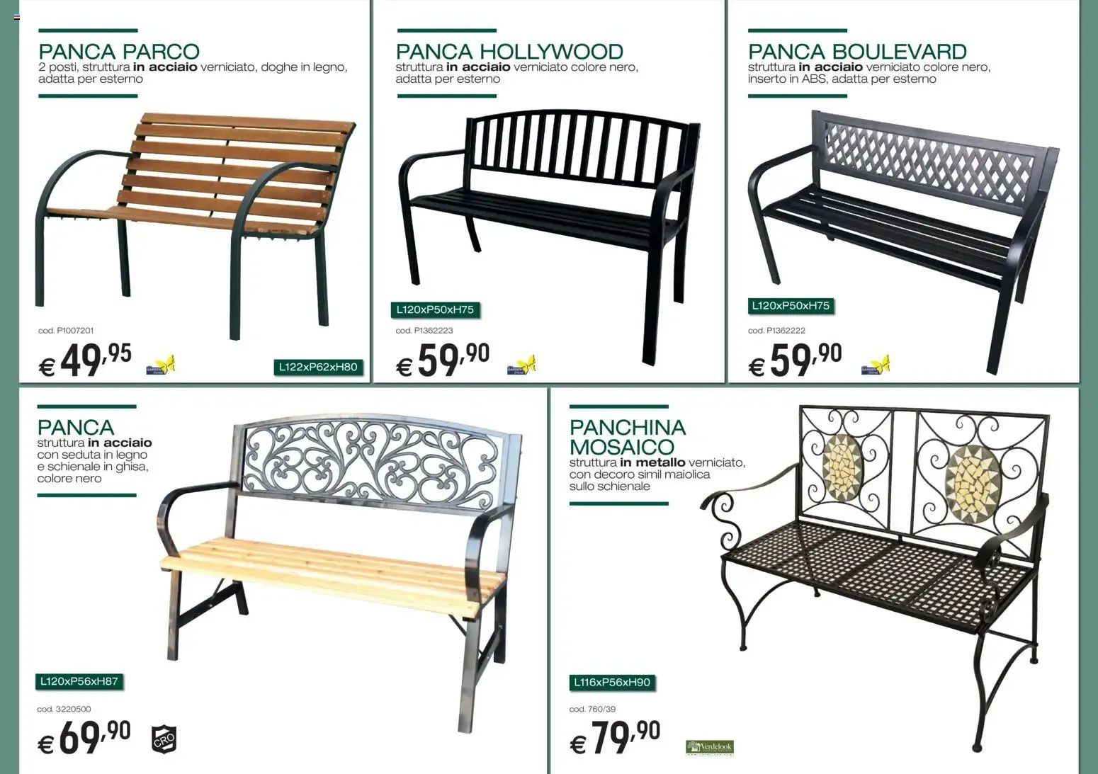Set Varenna - Arredo Giardino da 5 marzo a 31 agosto di 2026 - Pagina del volantino 13
