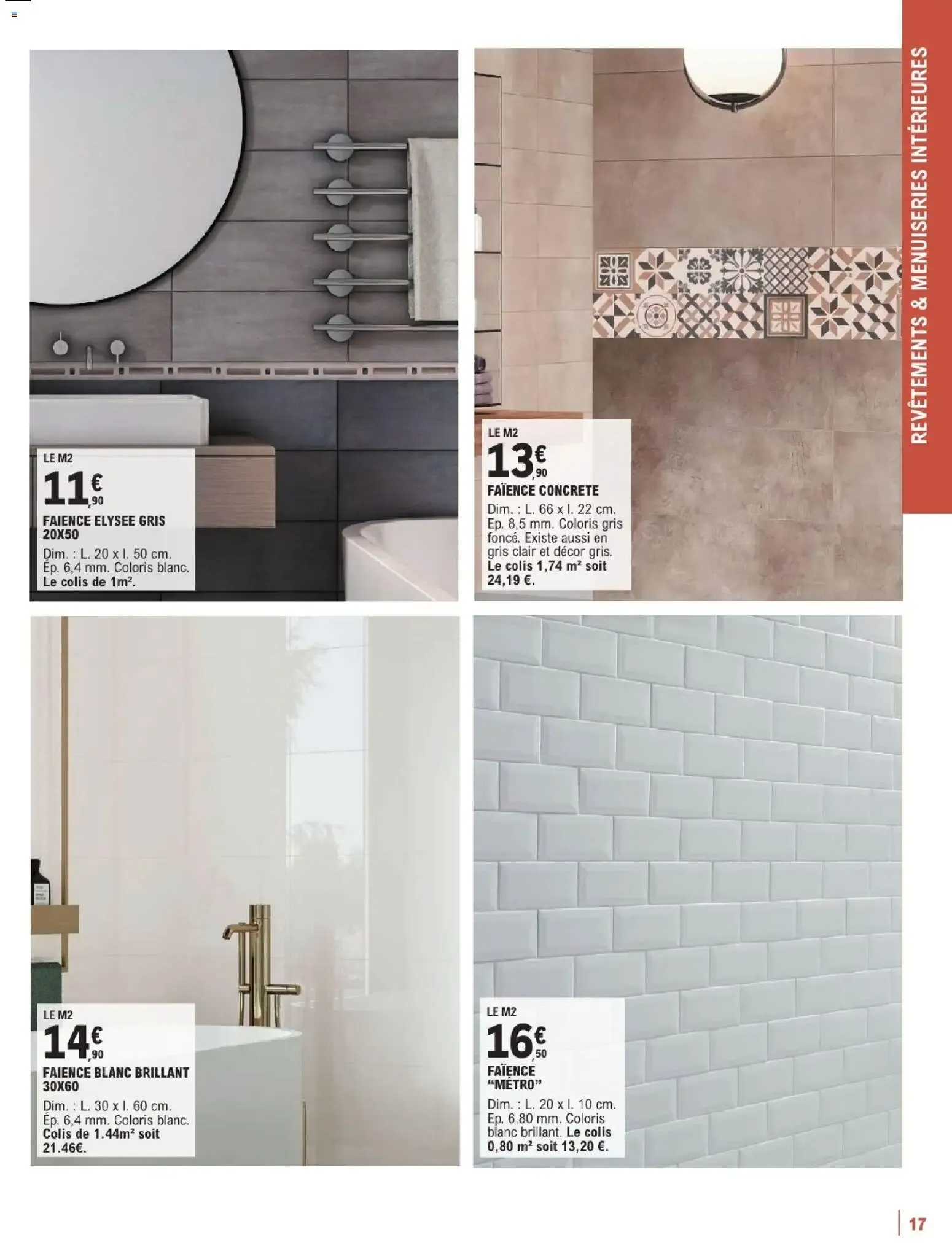 Brico E.Leclerc - Guide aménagement intérieur à partir du 06/01/2026 - promo en ligne du 6 janvier au 7 février 2026 - Catalogue page 17