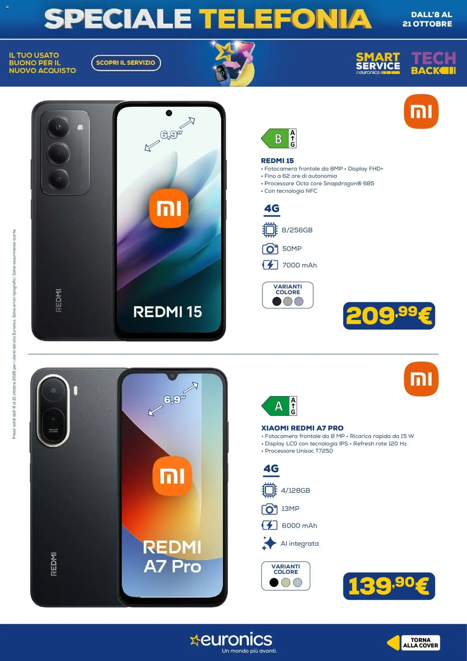 Nuovo Euronics volantino Telefonia dal 08/10/2026 > offerte anteprima 🛍️ da 8 ottobre a 21 ottobre di 2026 - Pagina del volantino 6