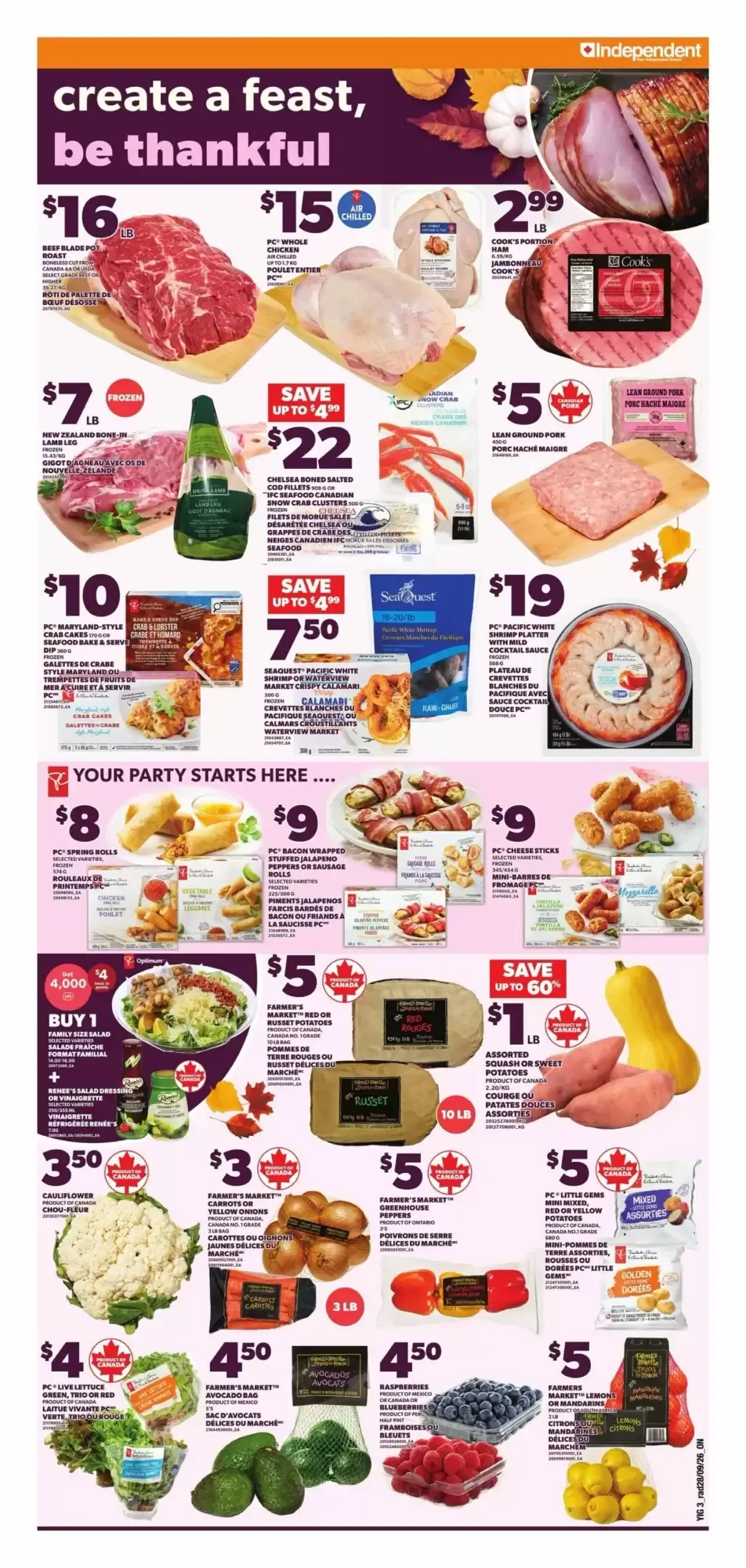 Independent Grocer Flyer from October 1 to October 7 2026 - flyer page 4