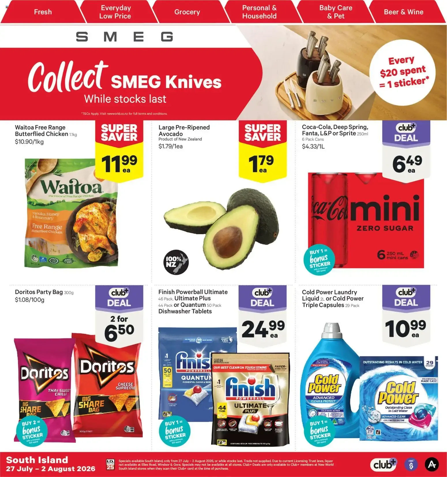 Colección Cuchillos SMEG y Ofertas de Supermercado from 27 July to 2 August 2026 - Catalogue Page 1