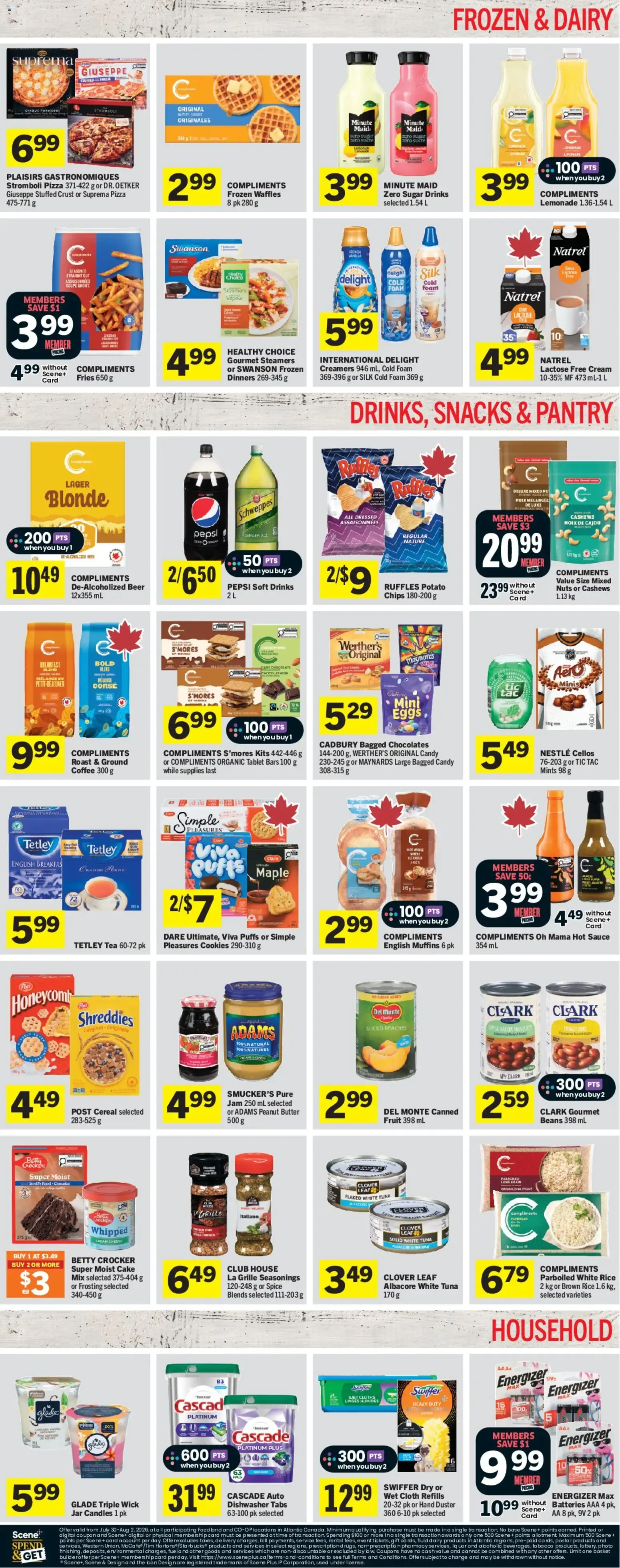 Foodland weekly flyer / circulaire from Jul 30, 2026 > weekly specials & deals from July 30 to August 5 2026 - flyer page 7