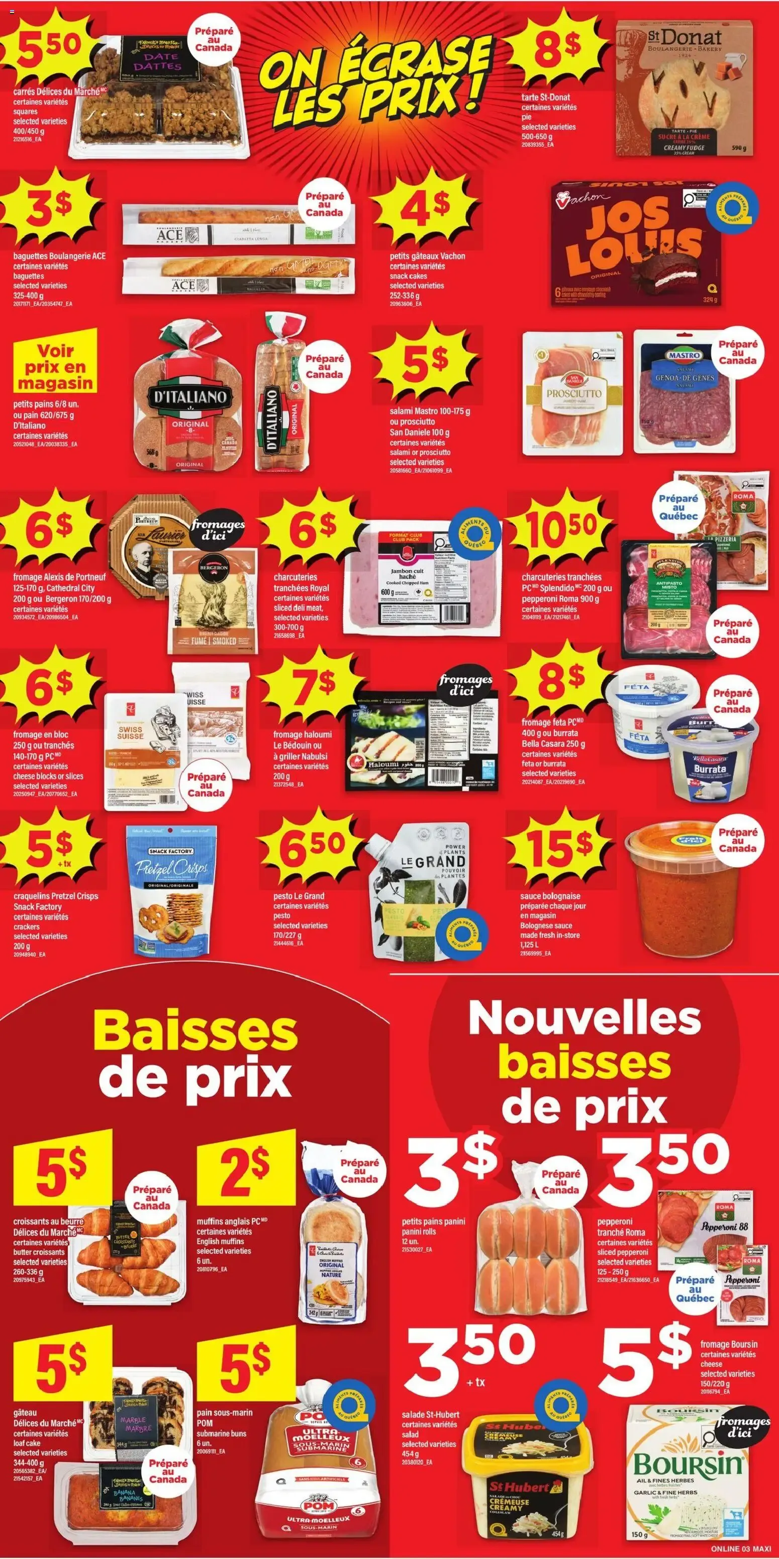 Maxi weekly flyer / circulaire from Jul 30, 2026 > weekly specials & deals from July 30 to August 5 2026 - flyer page 6