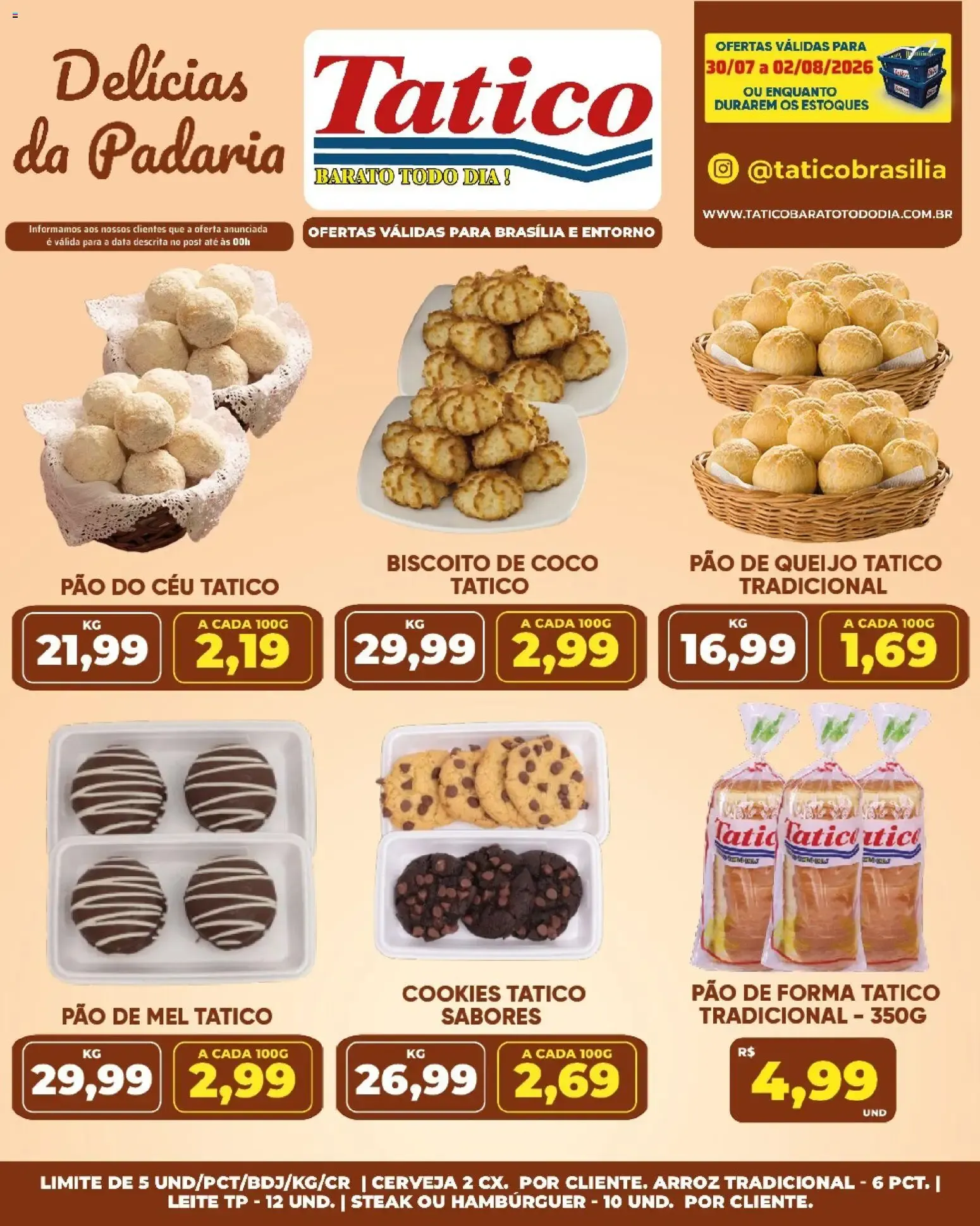 Encarte de Tatico ofertas do Dia de 03/08/2026 | Promoções Online 3 de agosto até 3 de agosto 2026 - Pagina 41