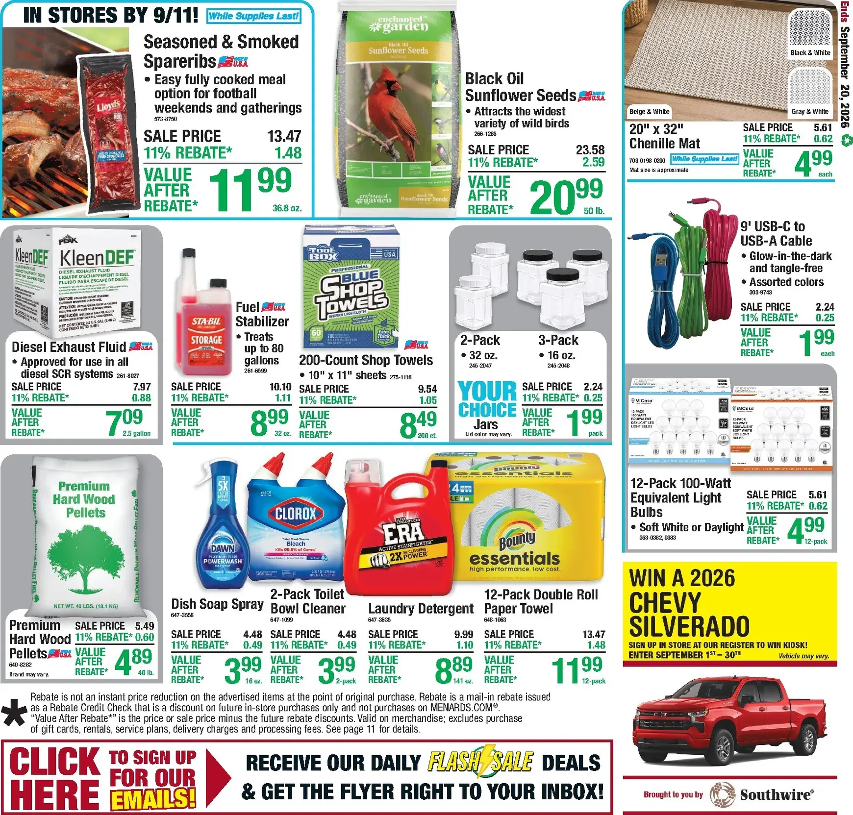 Weekly ad 11% Rebate on Everything! from September 10 to September 20 2026 - Page 21