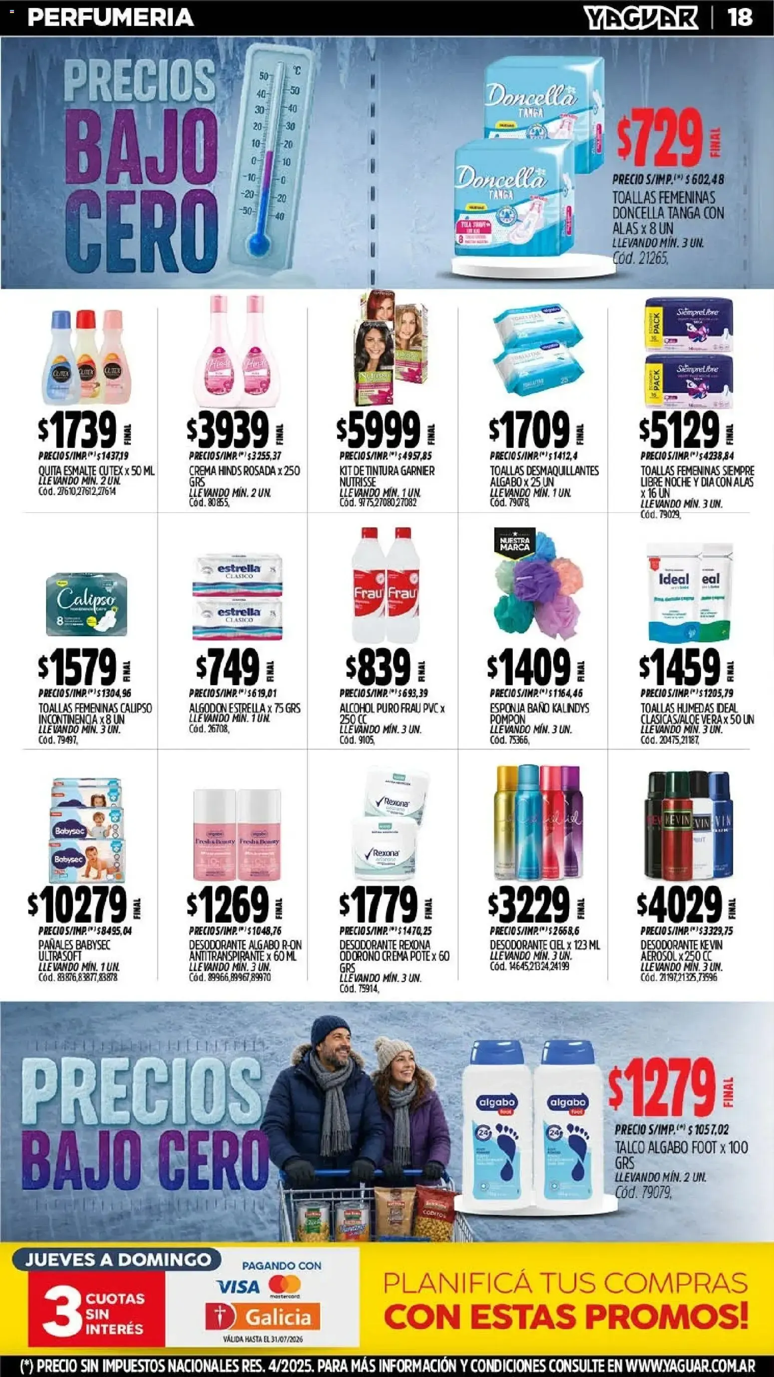 Ofertas de Yaguar - Oferta Semanal Córdoba del 20/07/2026 - 26/07/2026 20 de julio al 26 de julio 2026 - Página 18 del catálogo