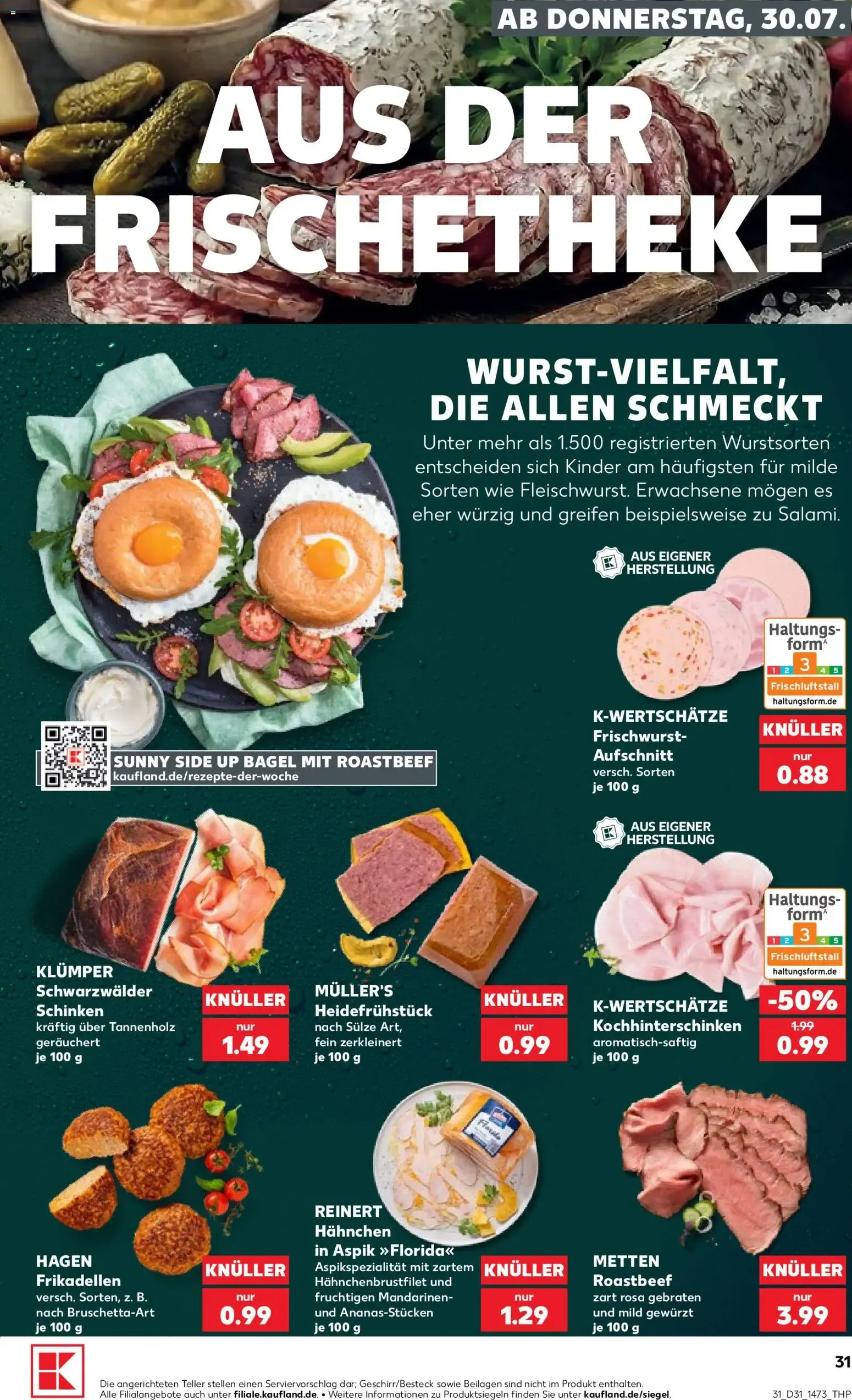 Prospekt Kaufland ab 30.07.2026 » Angebote Online zum Blättern von 30. Juli bis 5. August 2026 - Prospekt seite 31