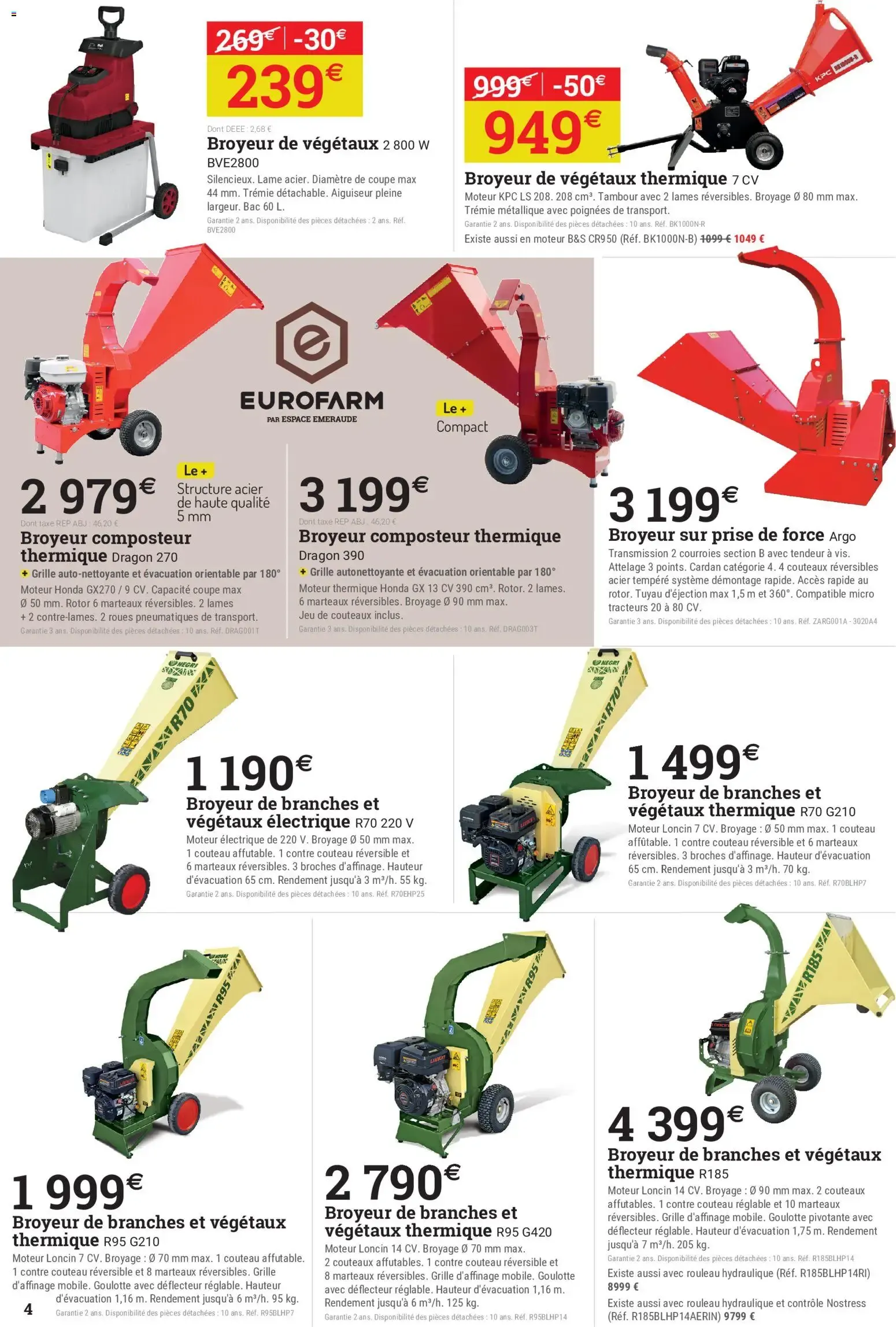 Espace Emeraude catalogue à partir du 23/09/2026 - promo en ligne du 23 septembre au 24 octobre 2026 - Catalogue page 4
