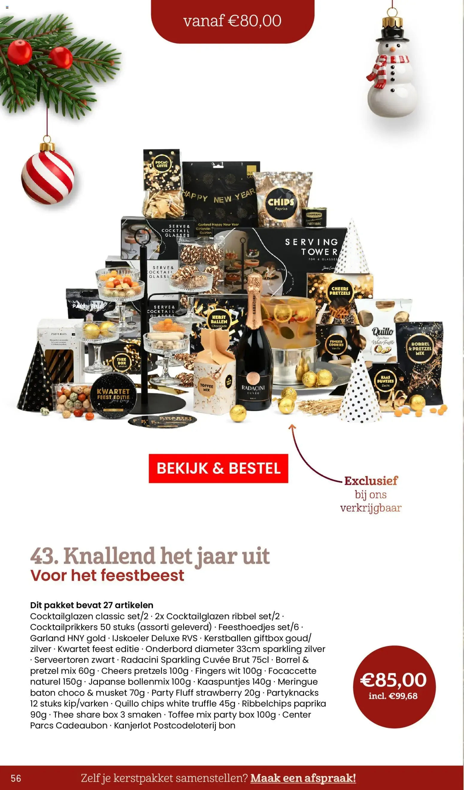 Kerstassortiment 2026 van 20 oktober tot 31 december 2026 - Folder pagina 56
