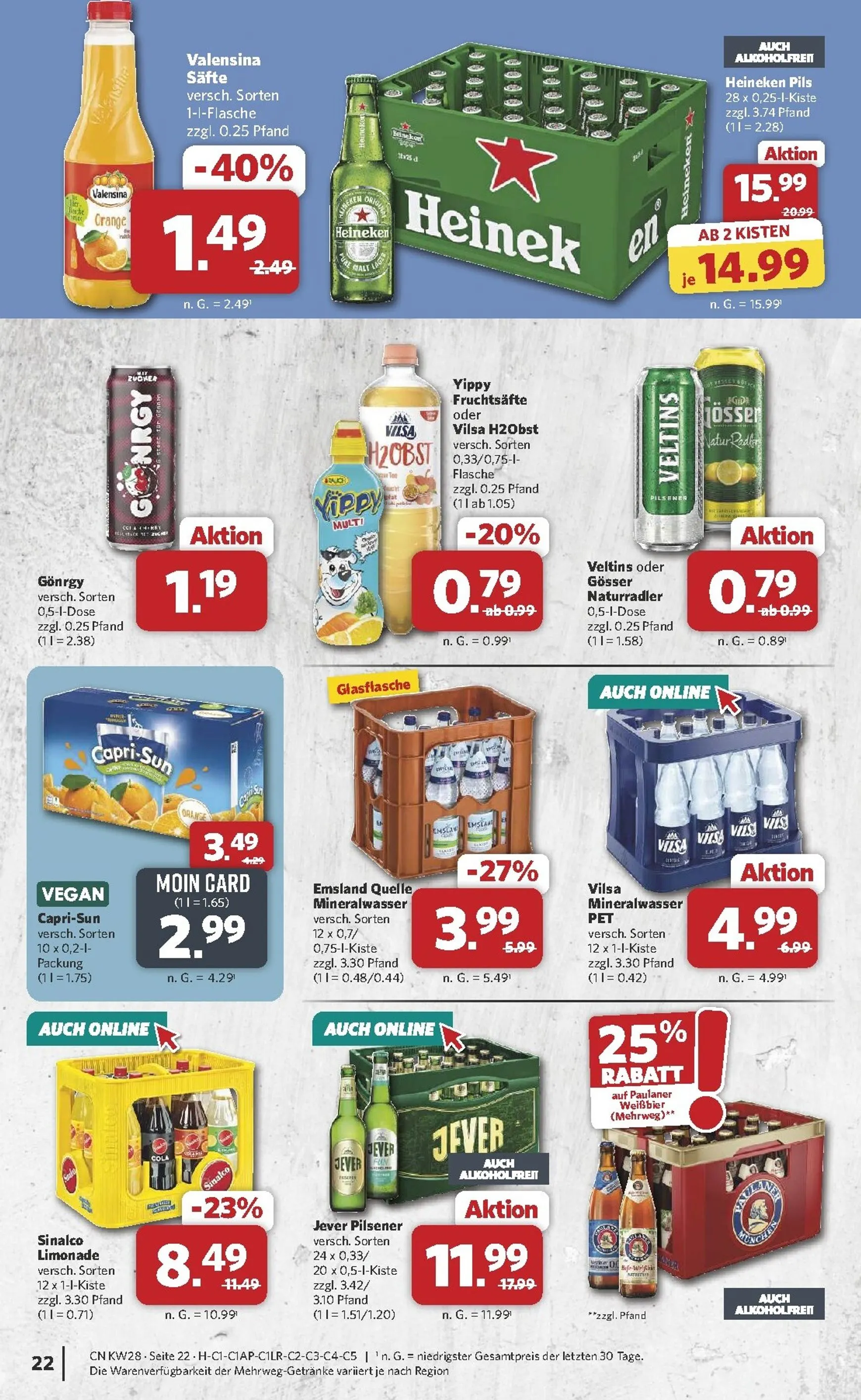 Combi Prospekt – von Montag 06.07.2026 bis Samstag 11.07.2026 von 6. Juli bis 11. Juli 2026 - Prospekt seite 22