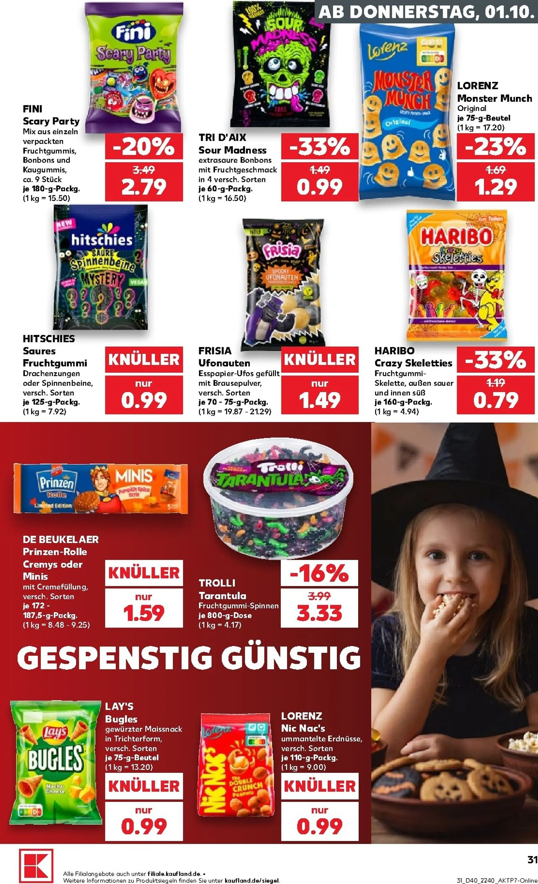 Neuer Kaufland Prospekt – von Donnerstag 01.10.2026 bis Mittwoch 07.10.2026 von 1. Oktober bis 7. Oktober 2026 - Prospekt seite 32